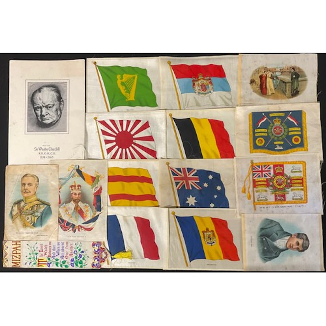 Bookmarks – a collection of mainly silk bookmarks: silk Stev...