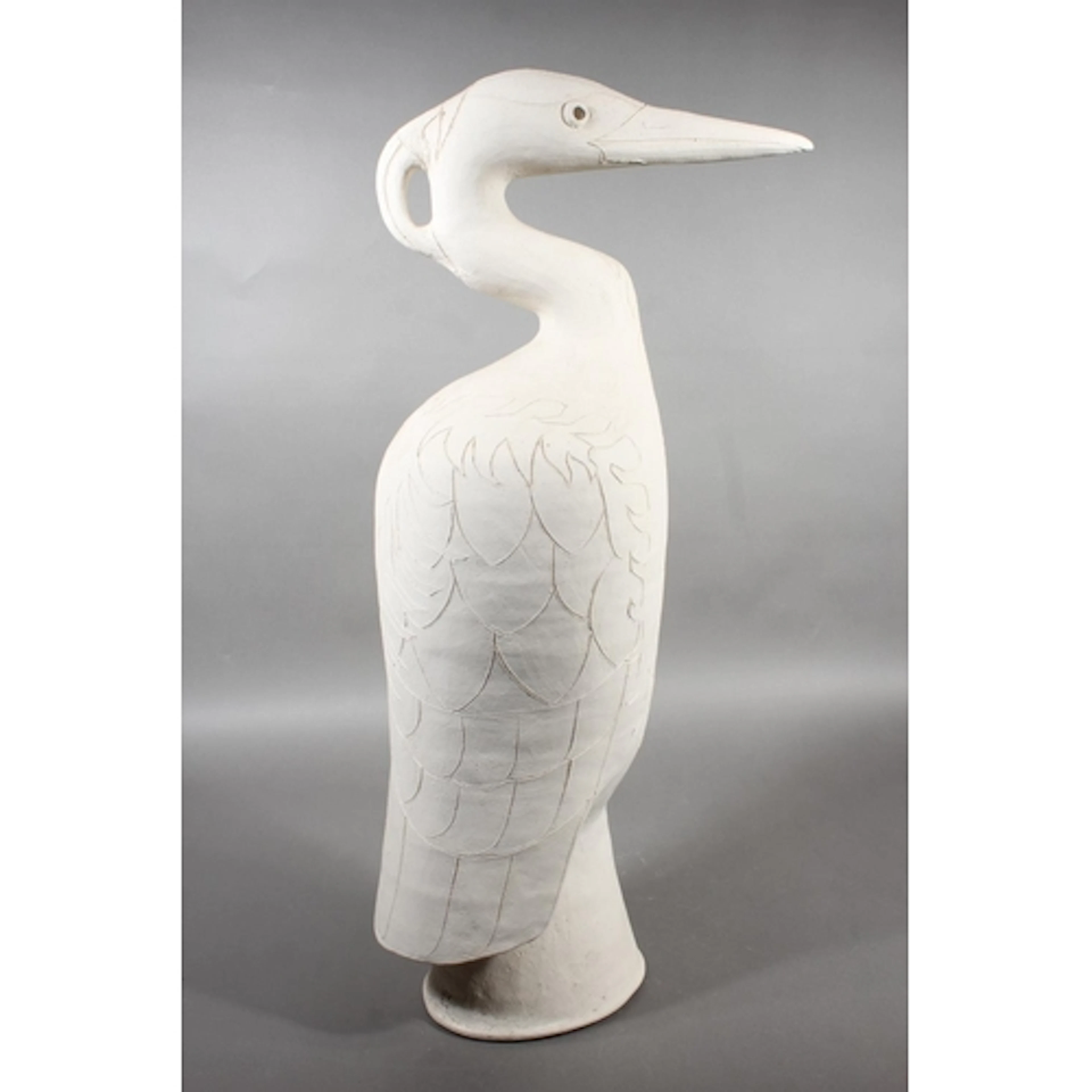 Rosemary D Wren (1922-2013) for Oxshott Pottery, a large ung...