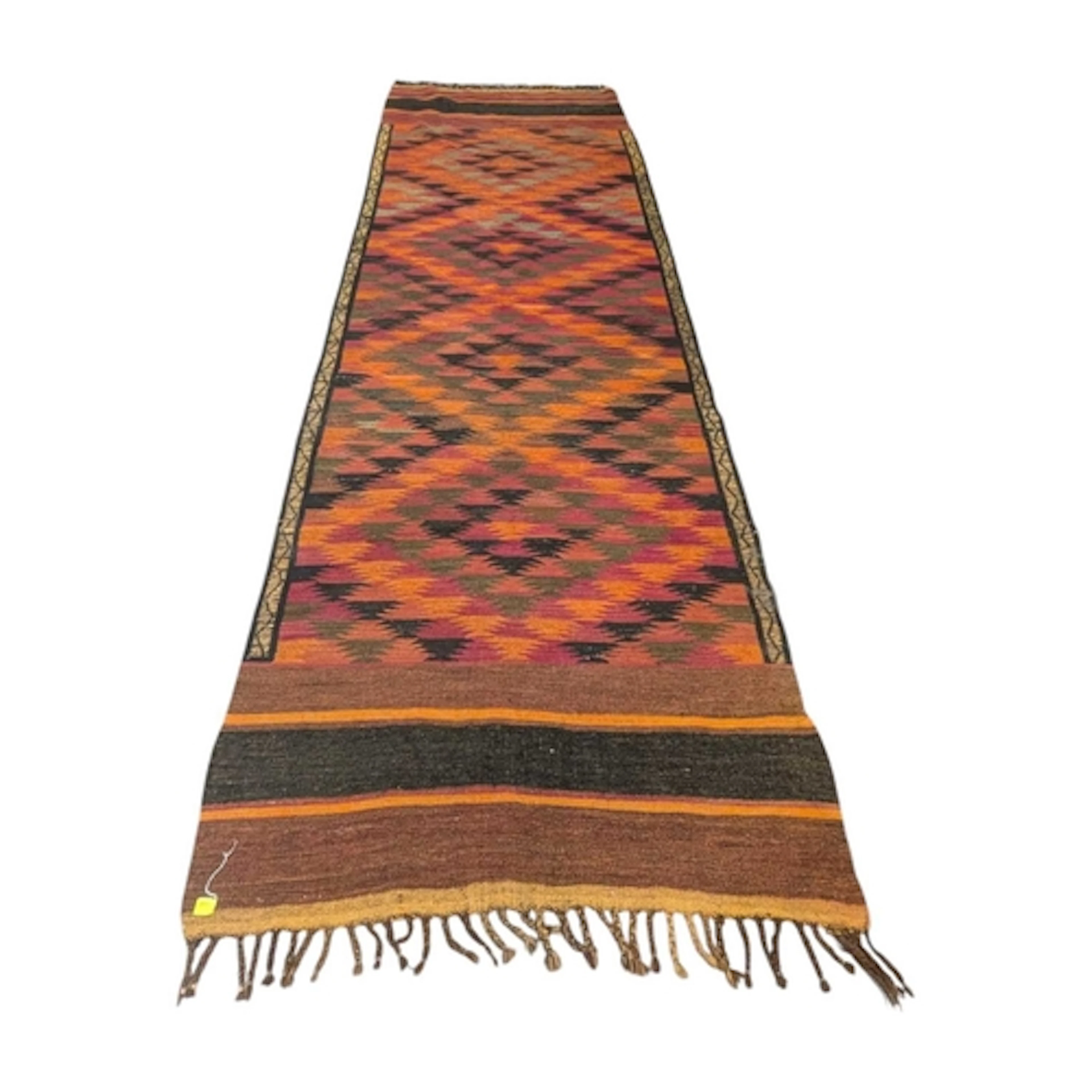A vintage 20th century circa 1960s traditional Afghan Kilim ...