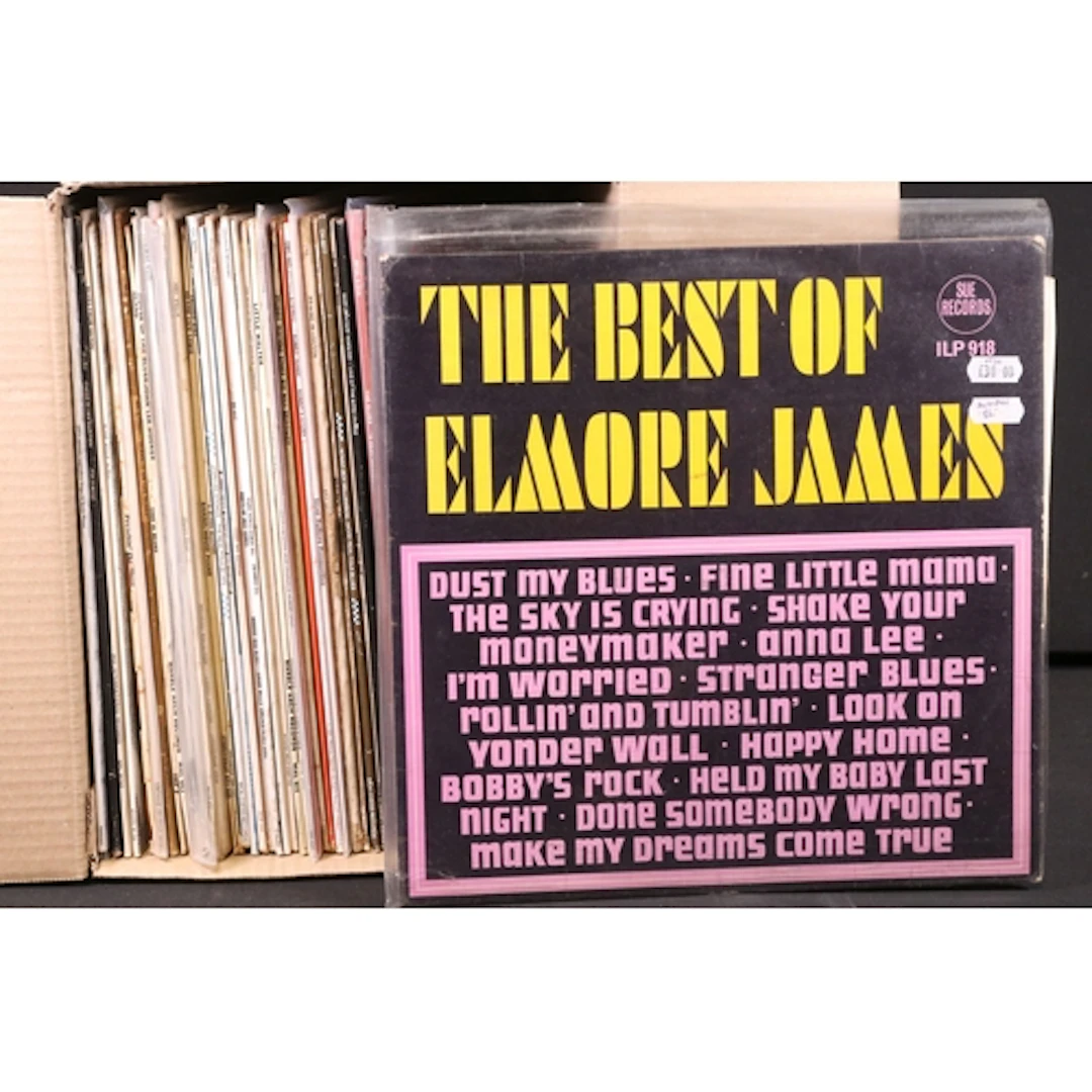 Vinyl - 41 Blues LPs fetauring US pressing to include Elmore...