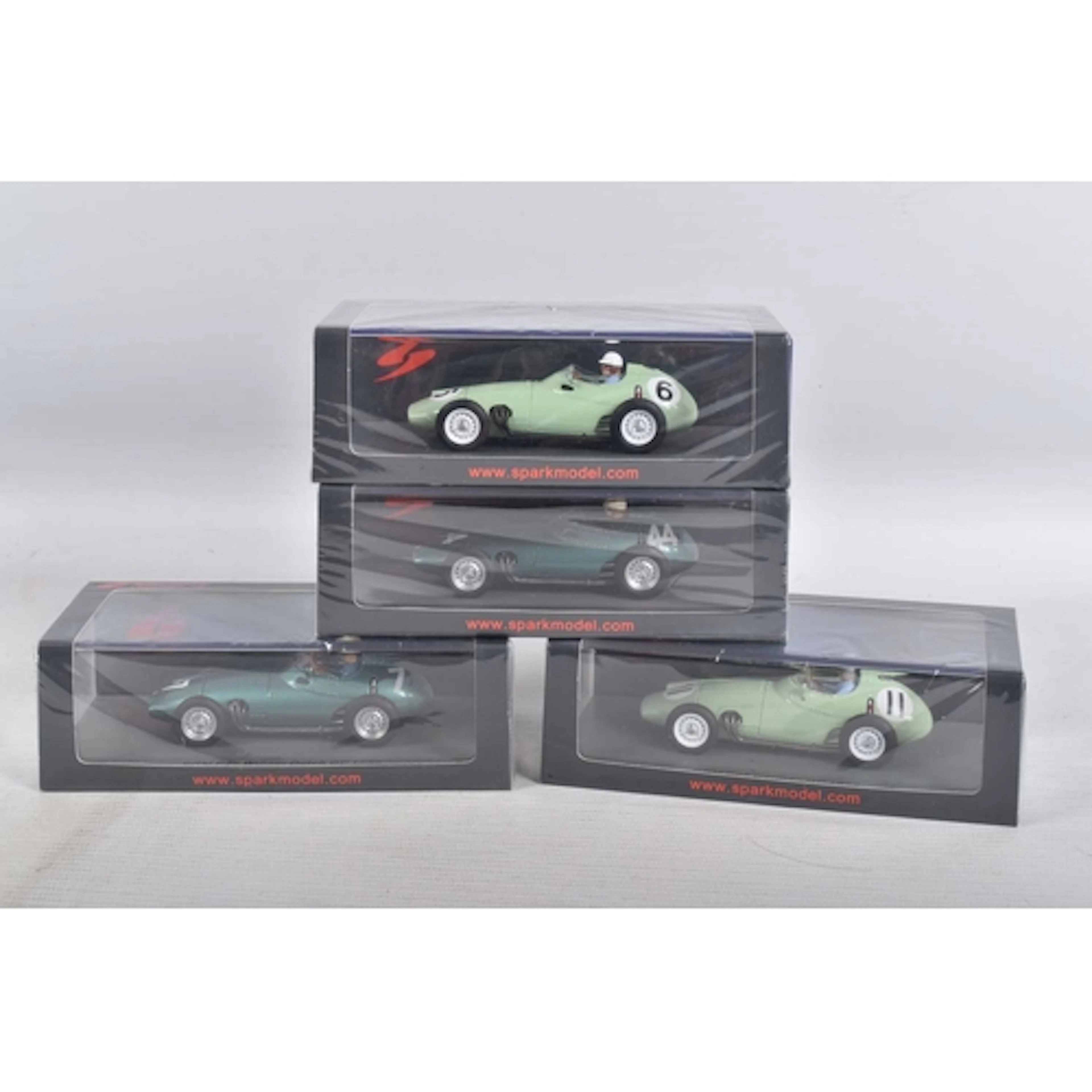 FOUR BOXED SEALED MINIMAX SPARK MODEL VEHICLES, to include a...