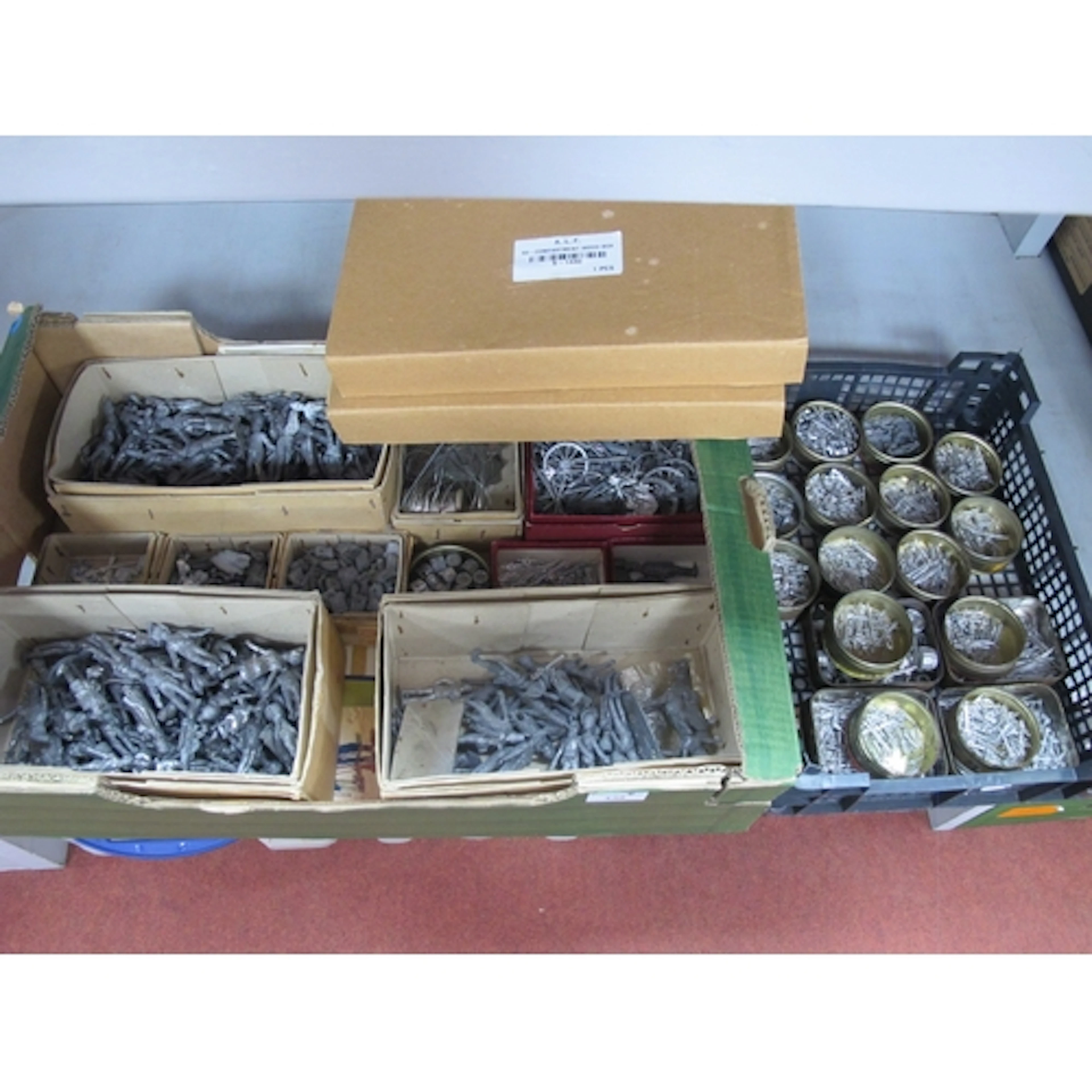 Military Metal Model Figures, with various accessories, most...
