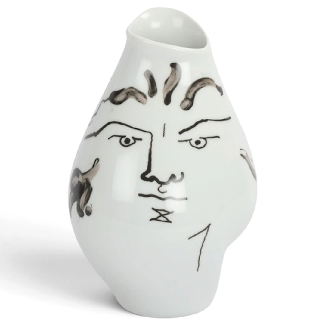 JEAN COCTEAU (1889-1963), French, for Rosenthal, a porcelain...