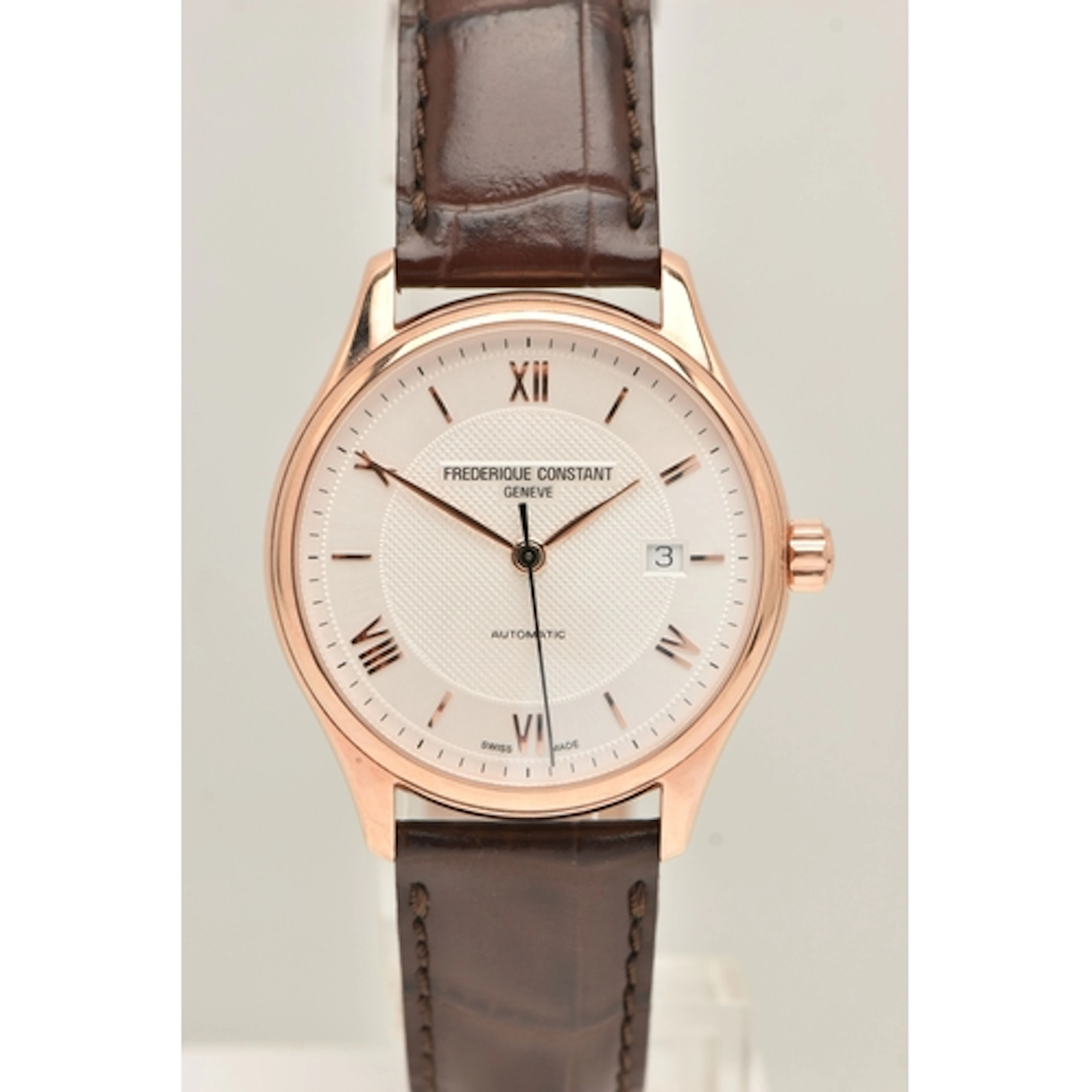 A 'FREDERIQUE CONSTANT' WRISTWATCH, automatic movement, roun...