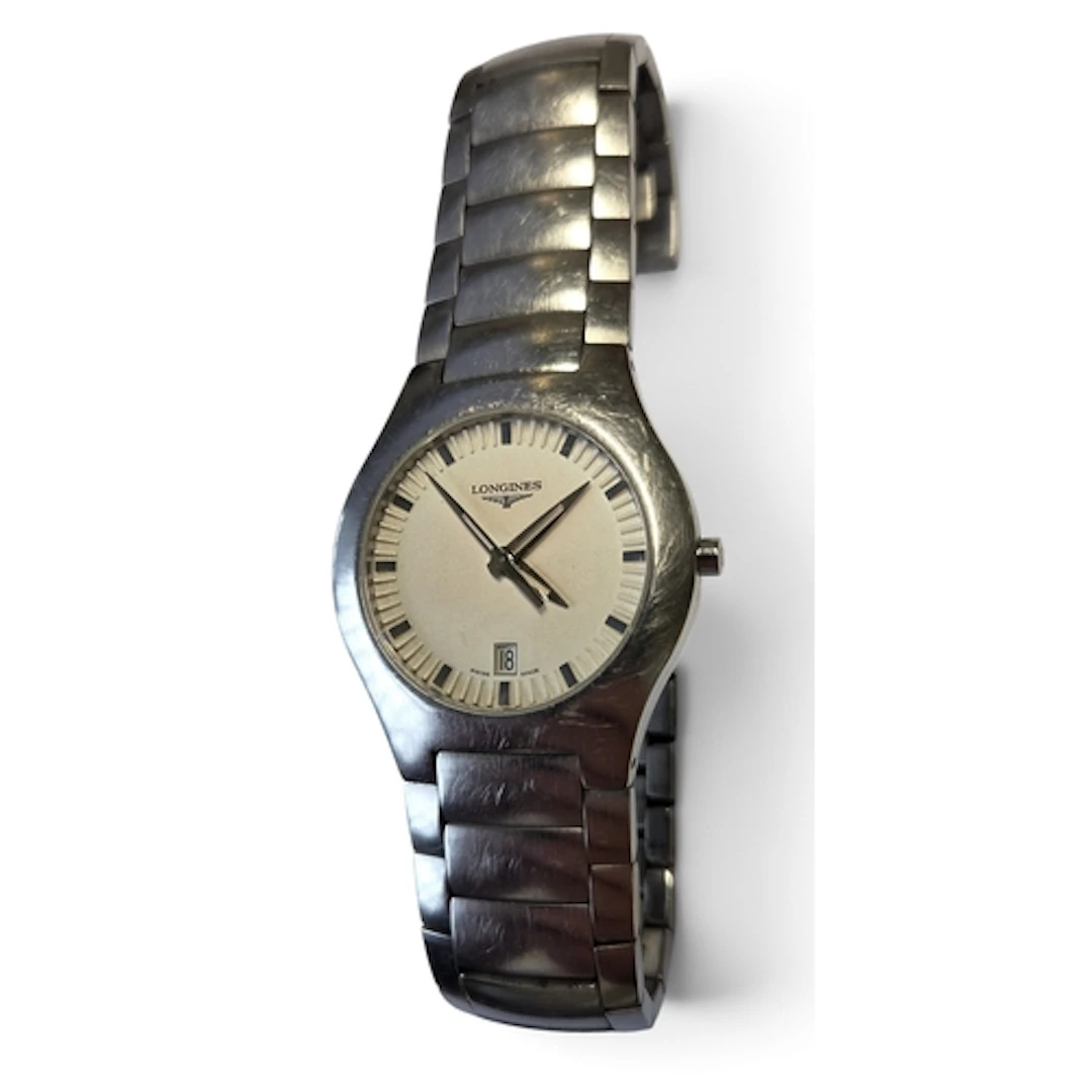 A Longines Gentleman's Bracelet Watch.