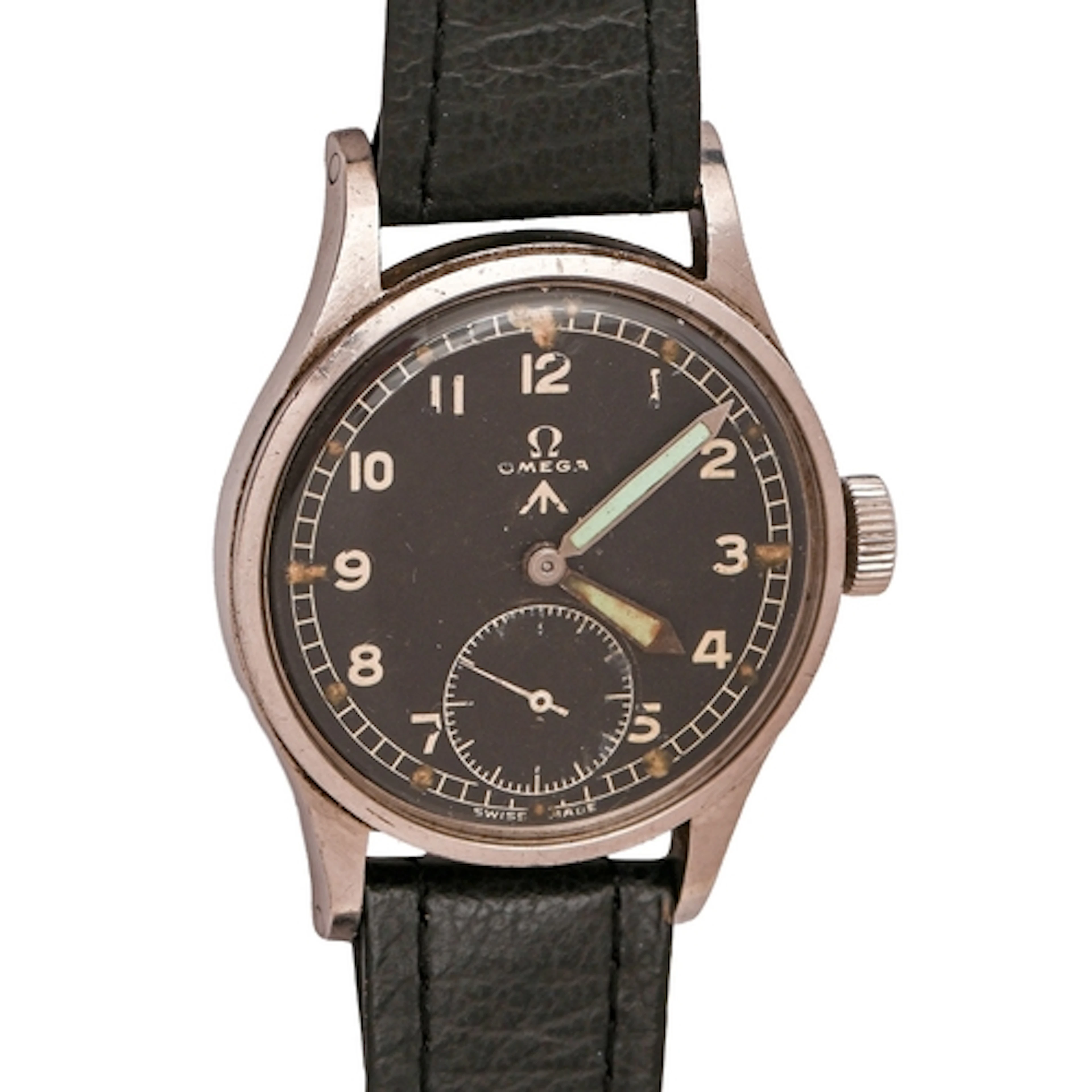 An Omega British military issue stainless steel 'Dirty Dozen...