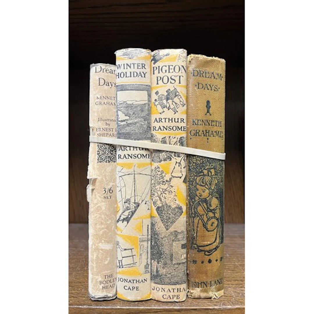 Kenneth Grahame 1st edition of Dream Days and three others