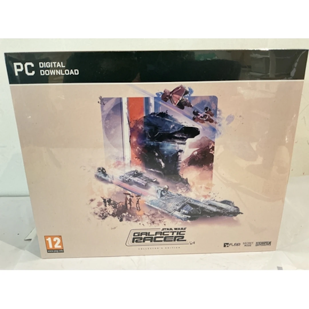 A Boxed And Sealed Star Wars Galactic Racer P.C. Game, Colle...