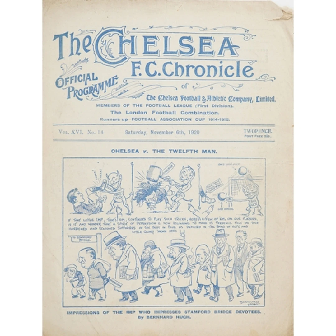 The Chelsea F.C. Chronicles official football programme - Ch...