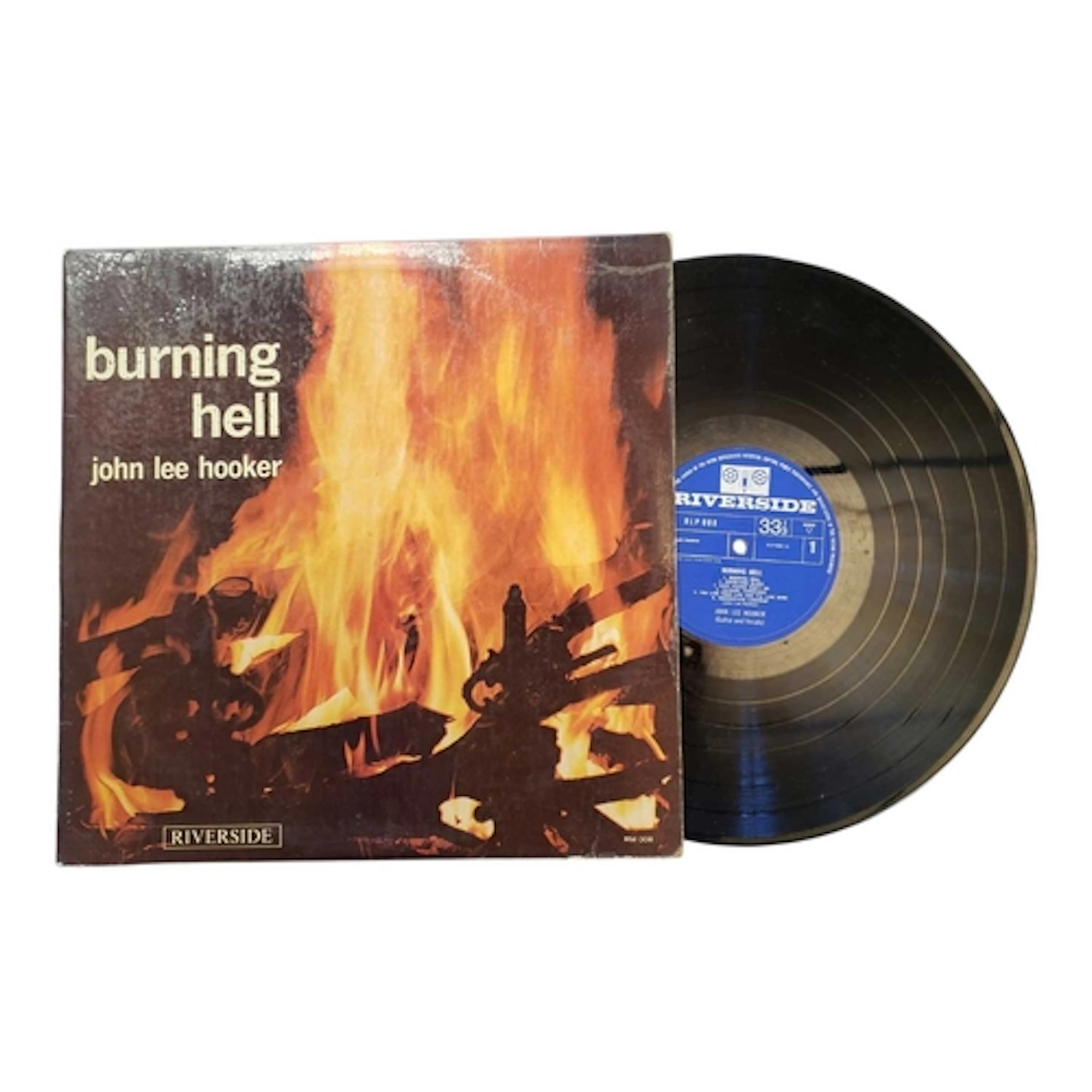 John Lee Hooker - Burning Hell - Original UK 1964 LP vinyl p...