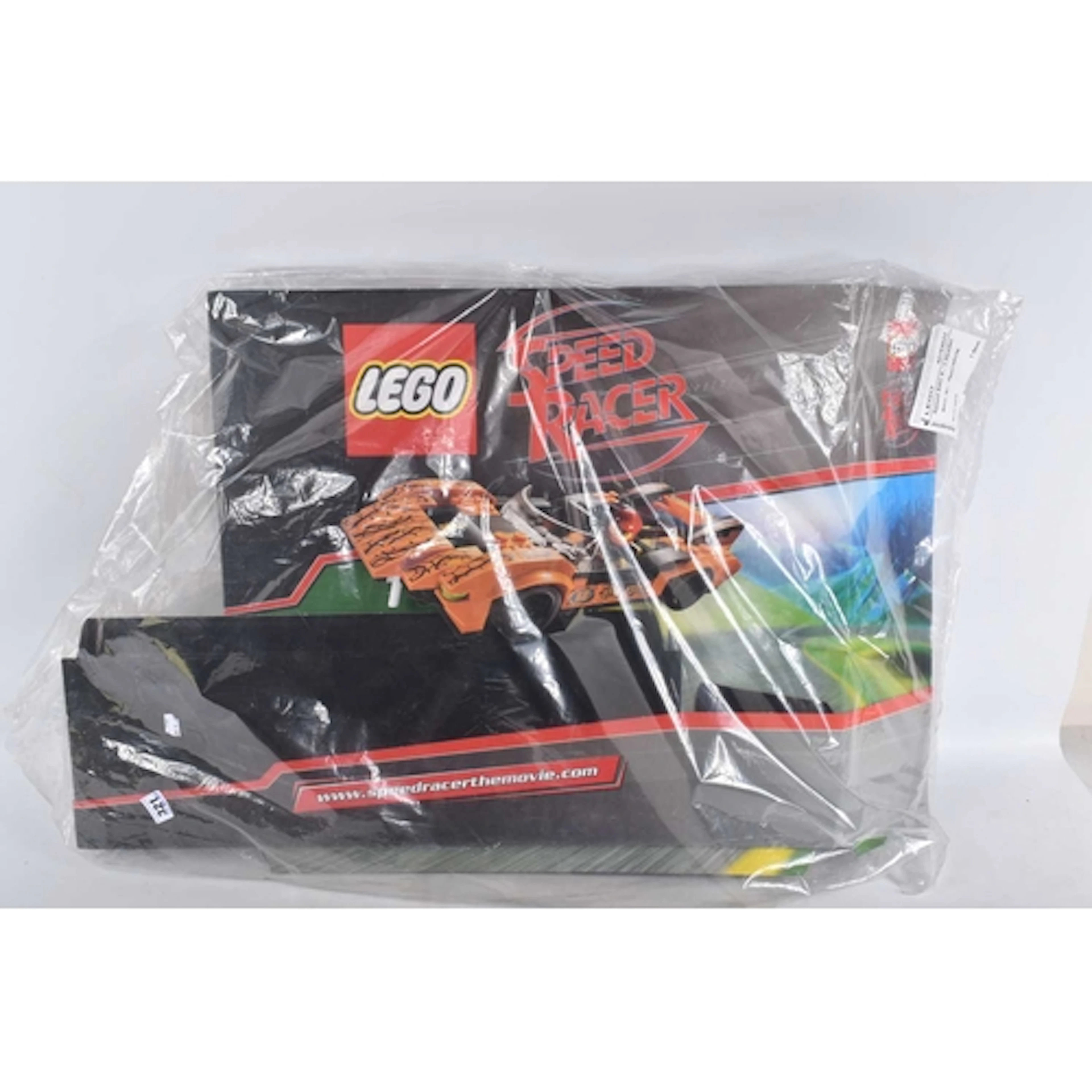 NEW LEGO SPEED RACER CARDBOARD POS DISPLAY, in clear plastic...
