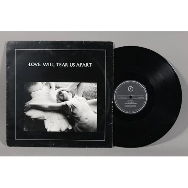 Joy Division Love Will Tear Us Apart on Factory Records, mat...