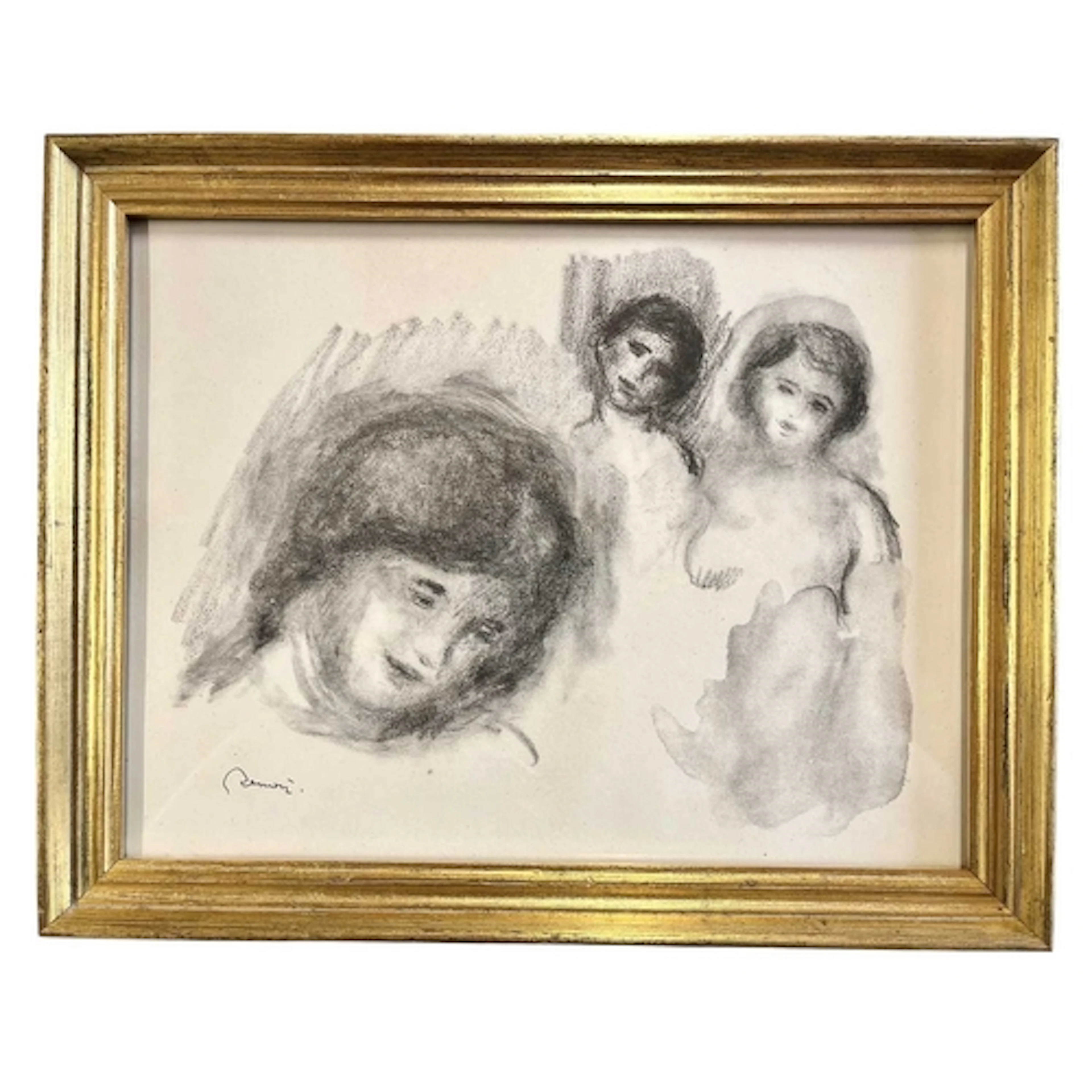 Pierre-Auguste Renoir (French, 1841-1919) - La Pierre au Tro...