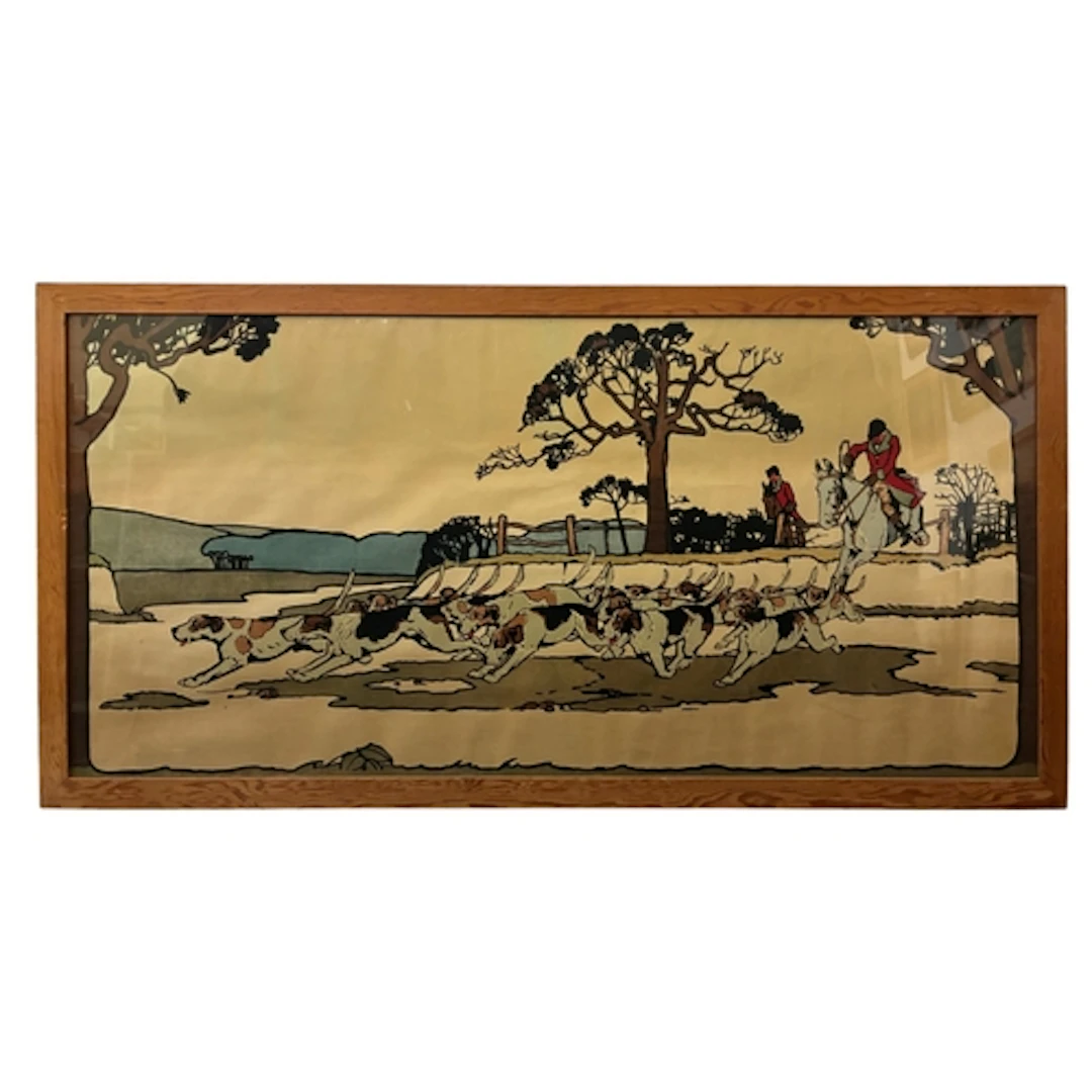 Henry Watkins Wild (19th-20th Century) - 'The Hunting Frieze...