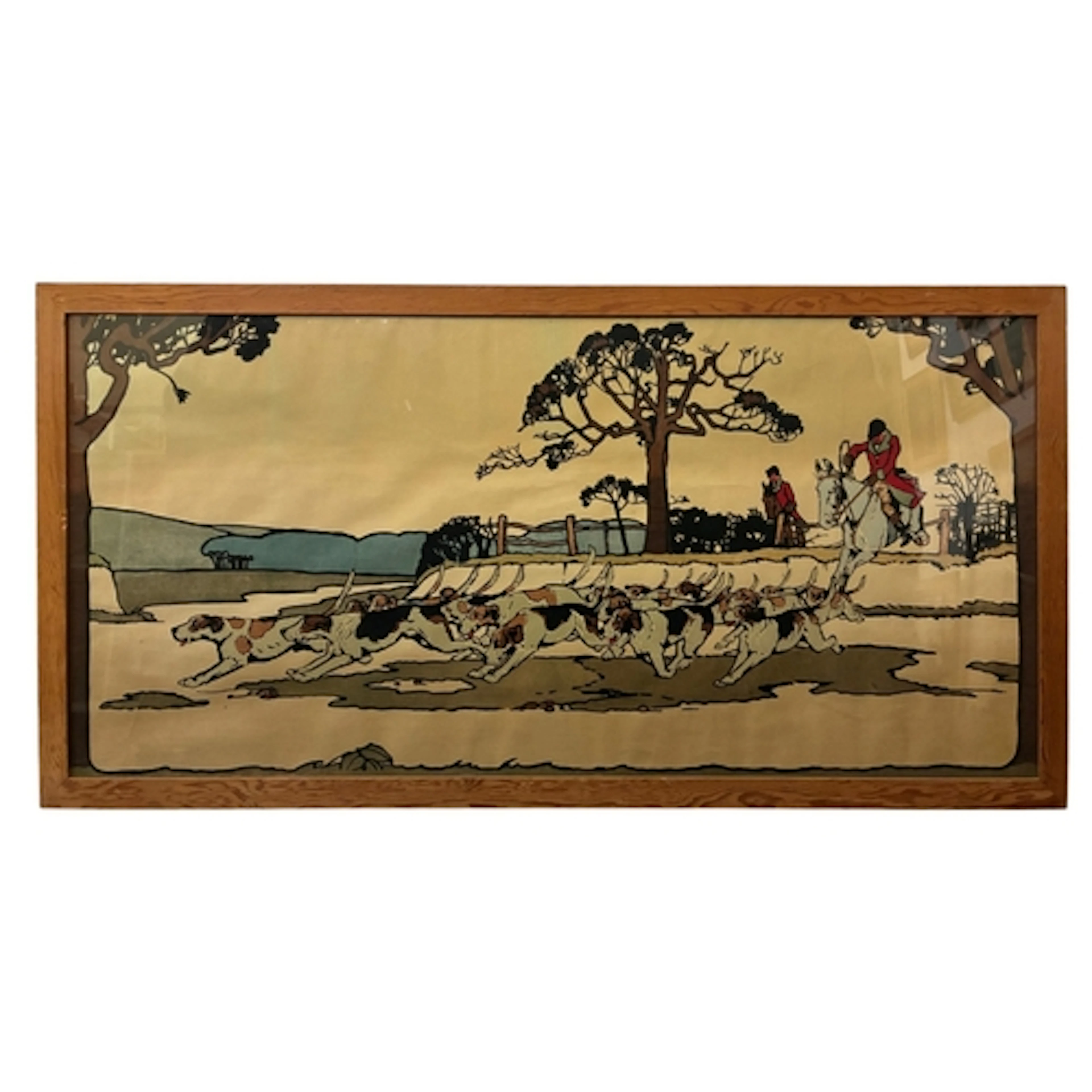 Henry Watkins Wild (19th-20th Century) - 'The Hunting Frieze...