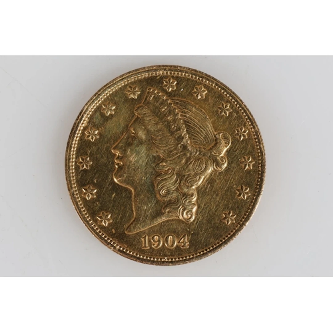 Copy of an American double eagle twenty dollars $20 coin, da...
