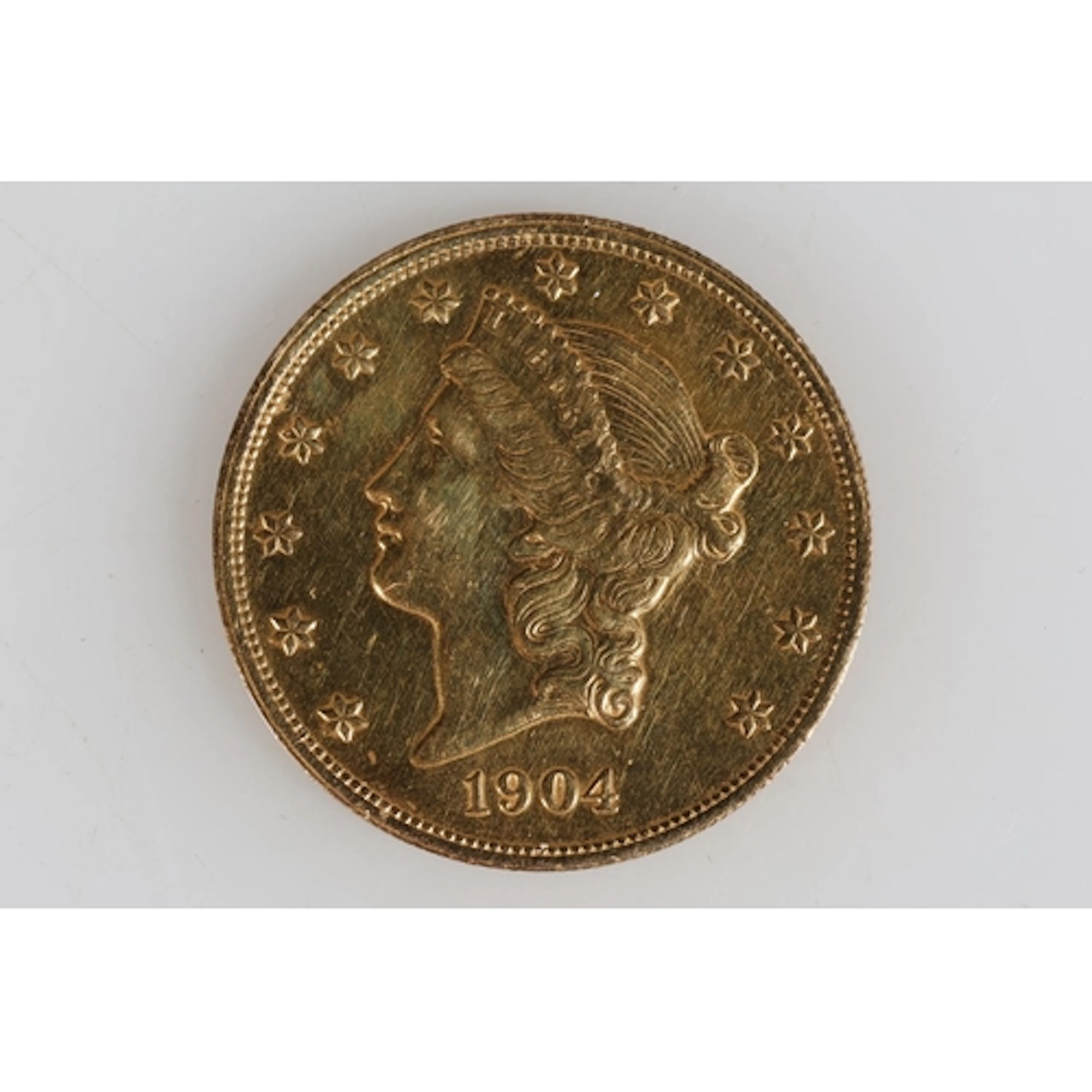 Copy of an American double eagle twenty dollars $20 coin, da...