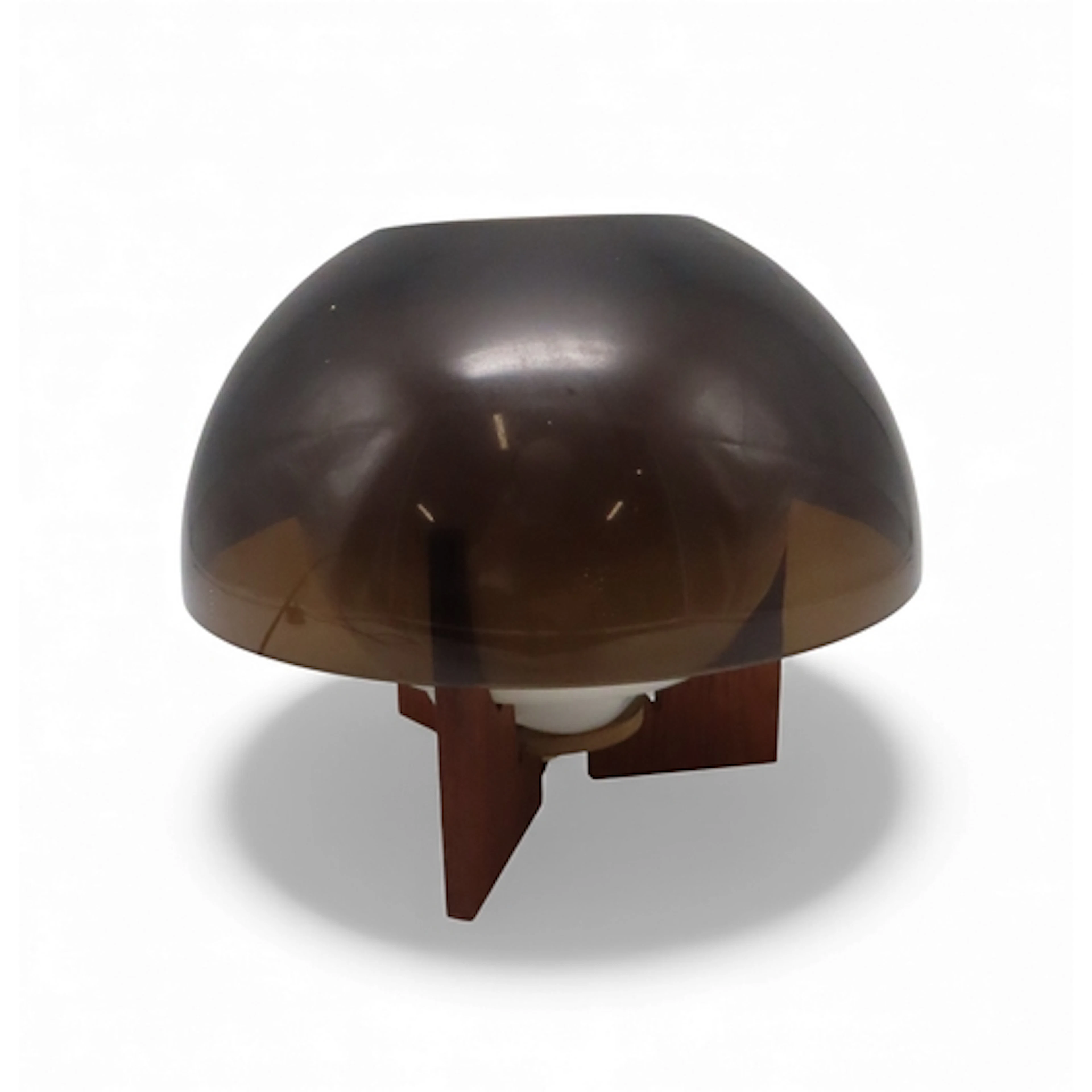 A mid 20th century Danish retro vintage table lamp by A. Sch...