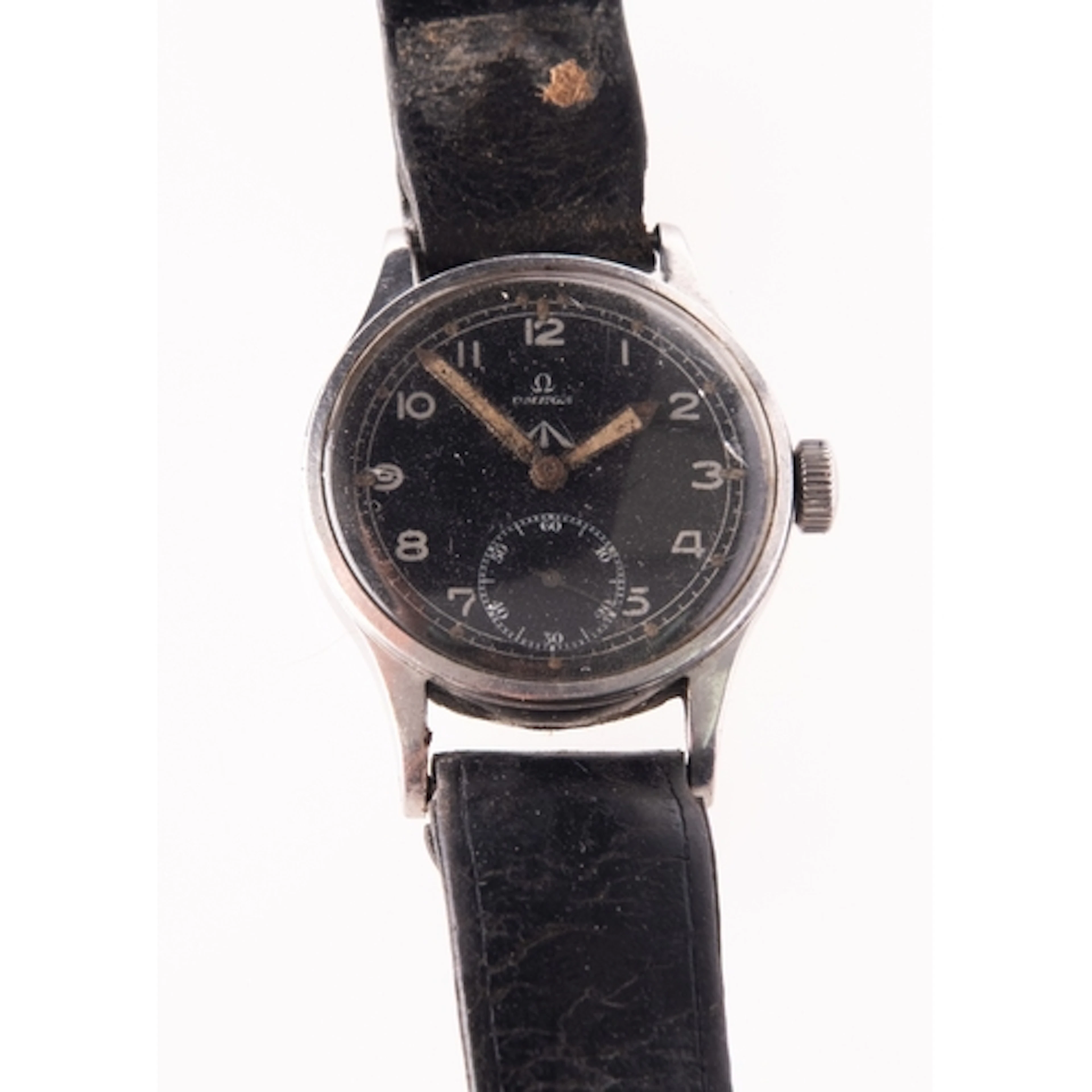 Omega, a gentleman's stainless steel British Military W.W.W ...
