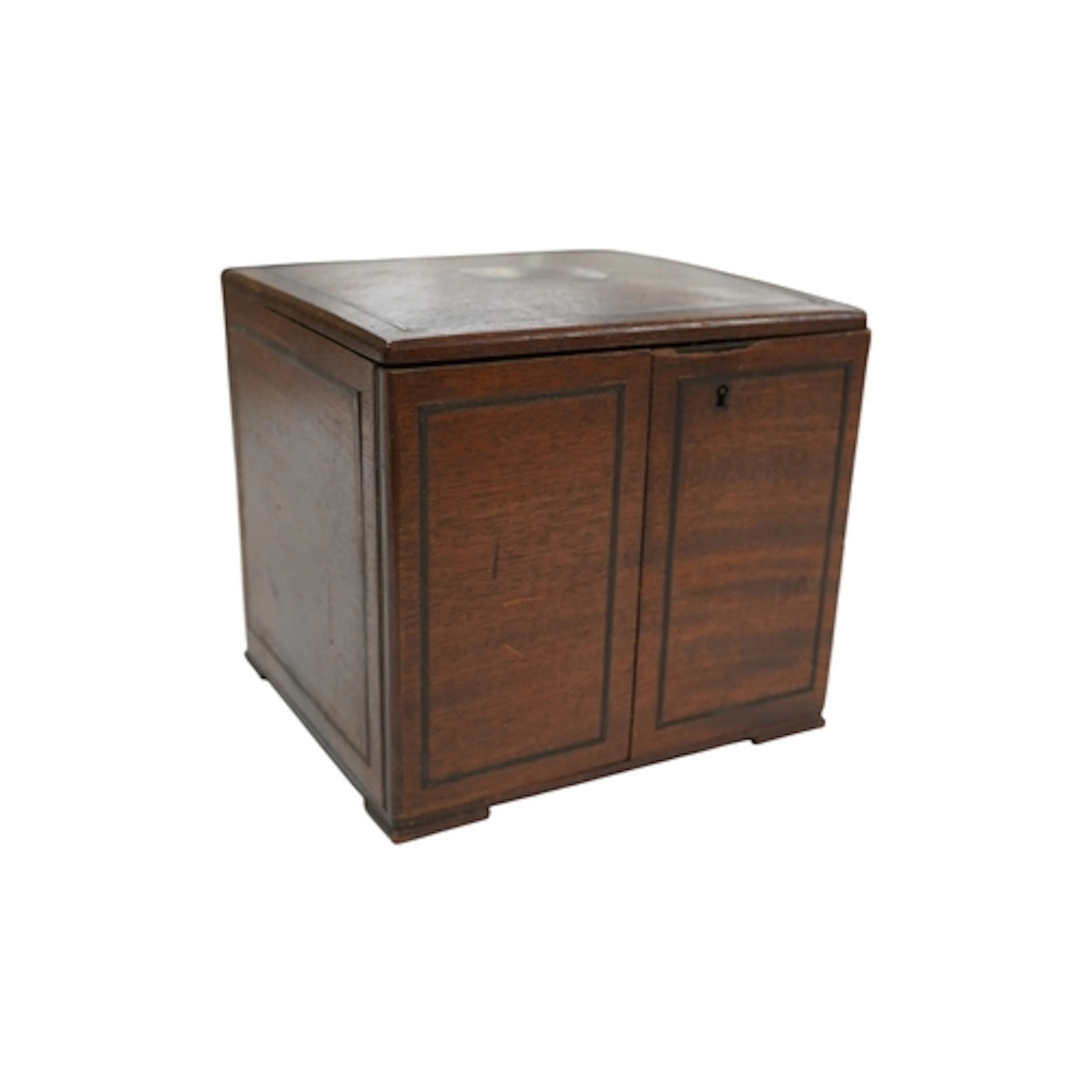 A small three drawer cabinet containing assorted unmounted c...