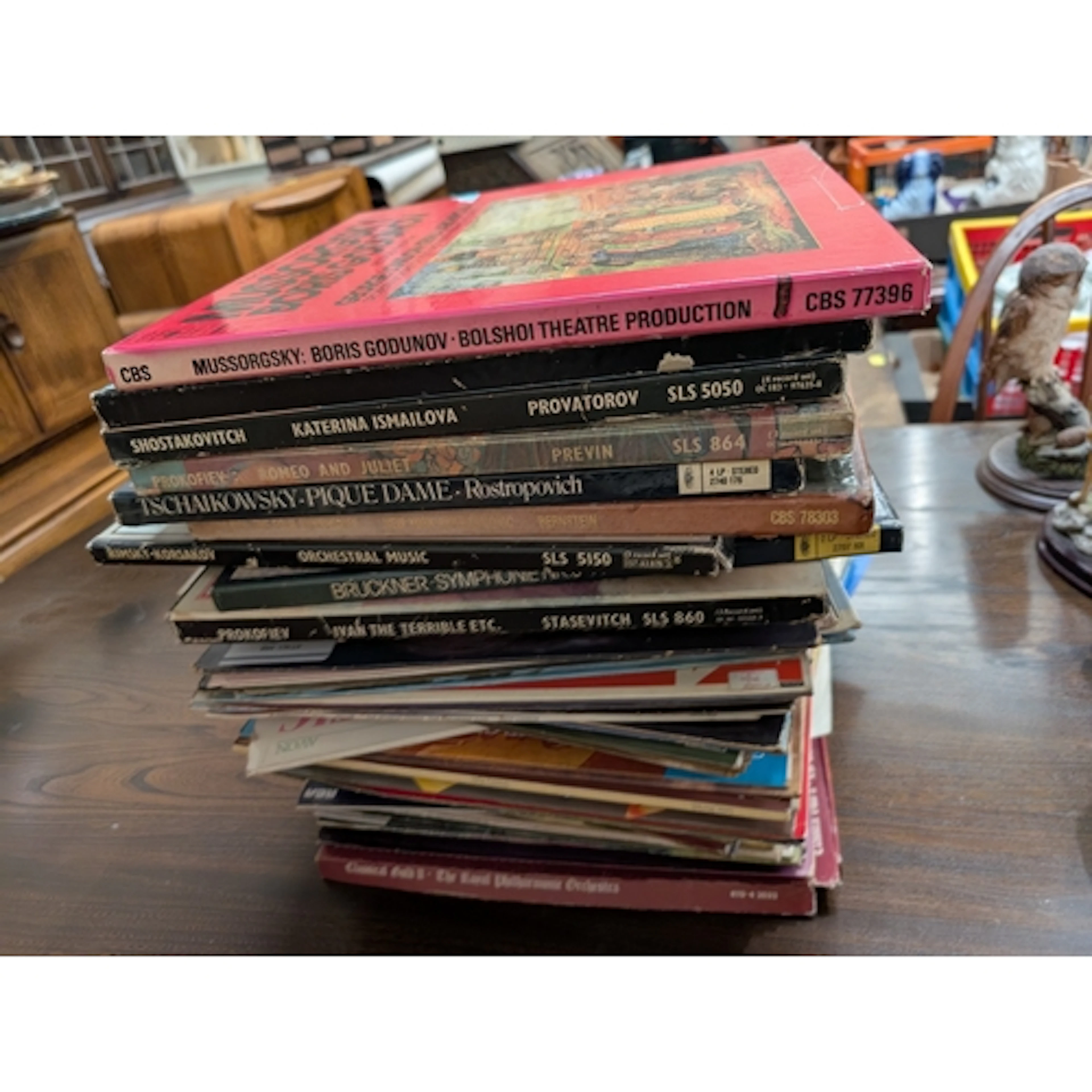 A selection of HMV and other vinyl box sets and records main...