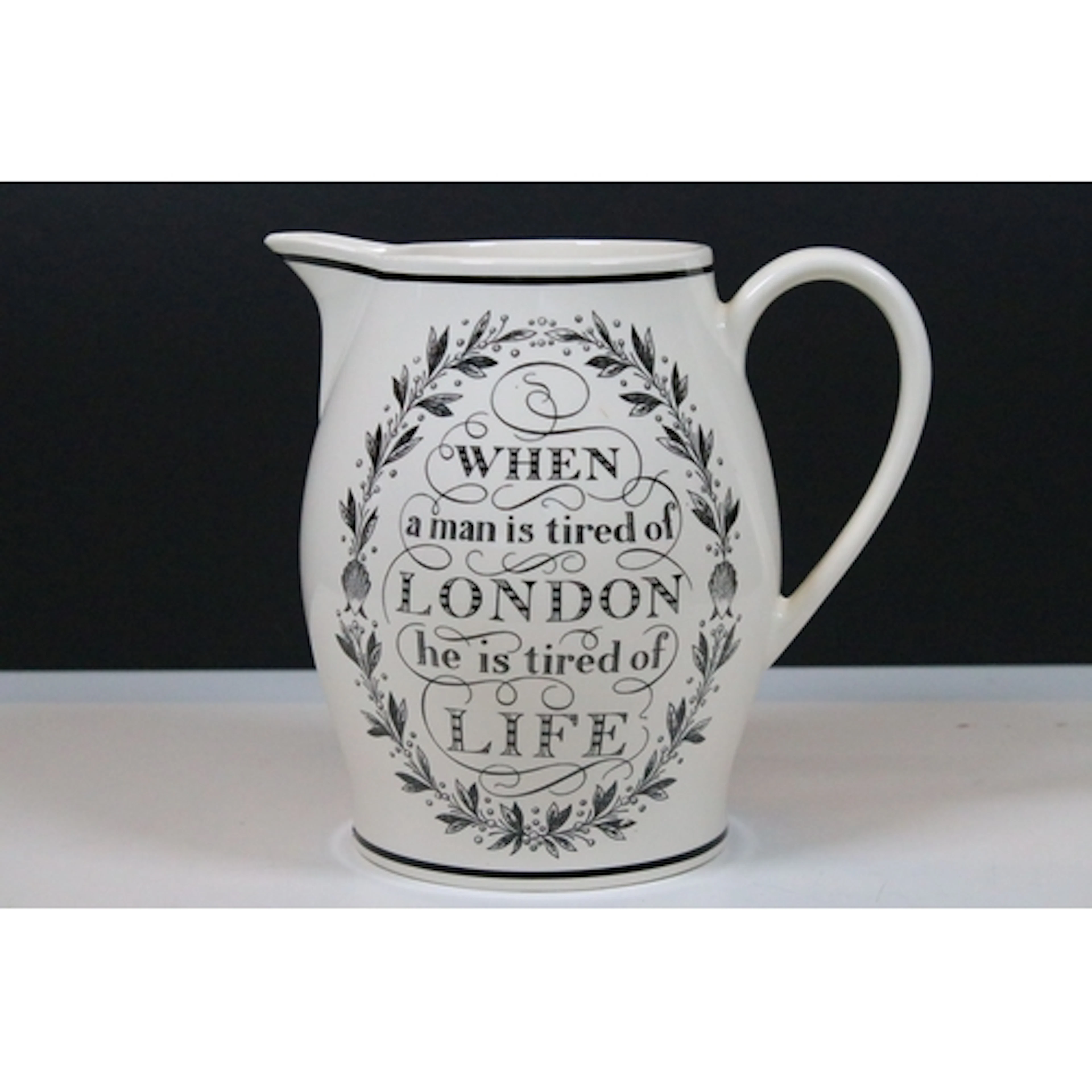 Wedgwood 'The London Jug', inscribed with a quotation by Dr ...