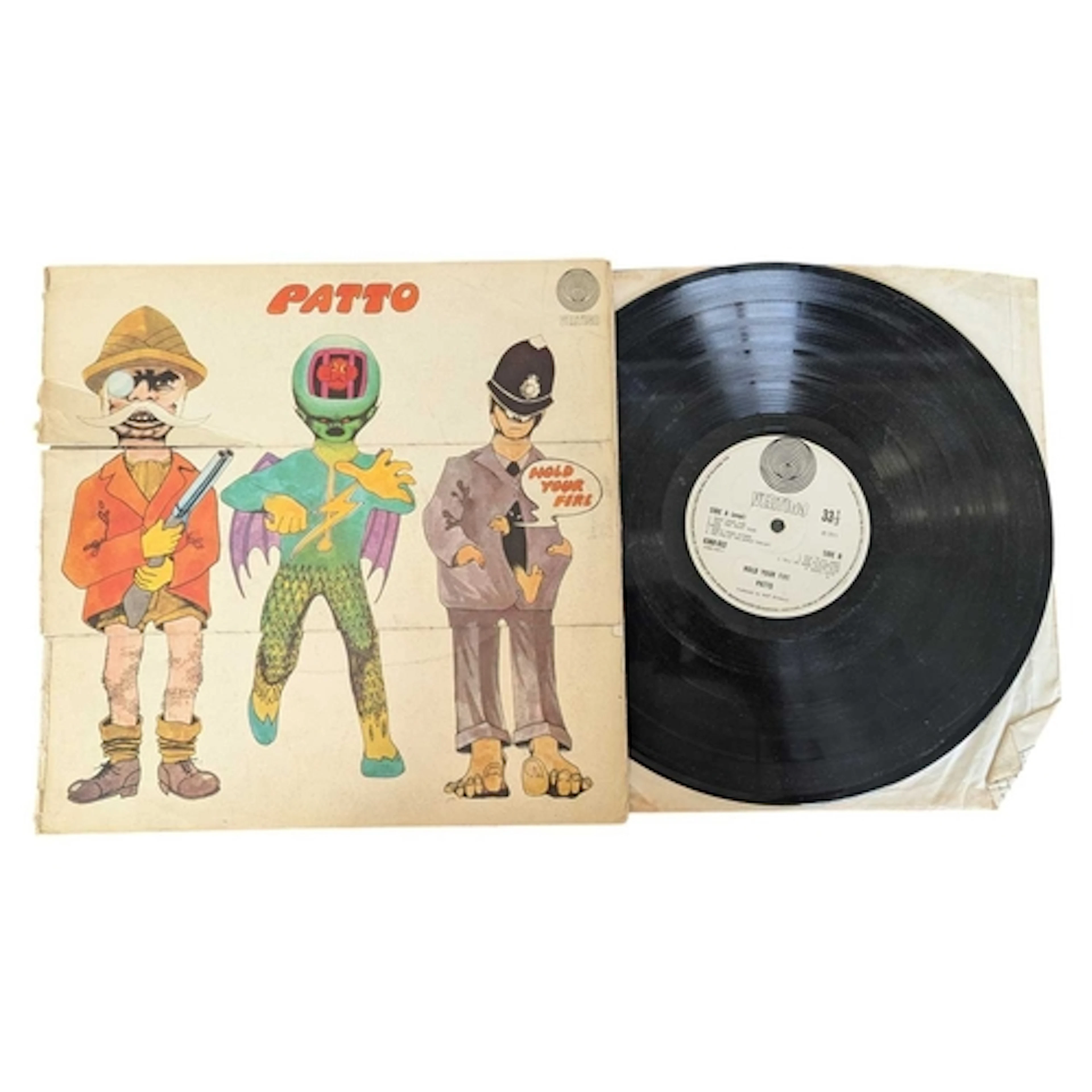 Patto - Hold Your Fire - 1971 original UK Vertigo swirl copy...