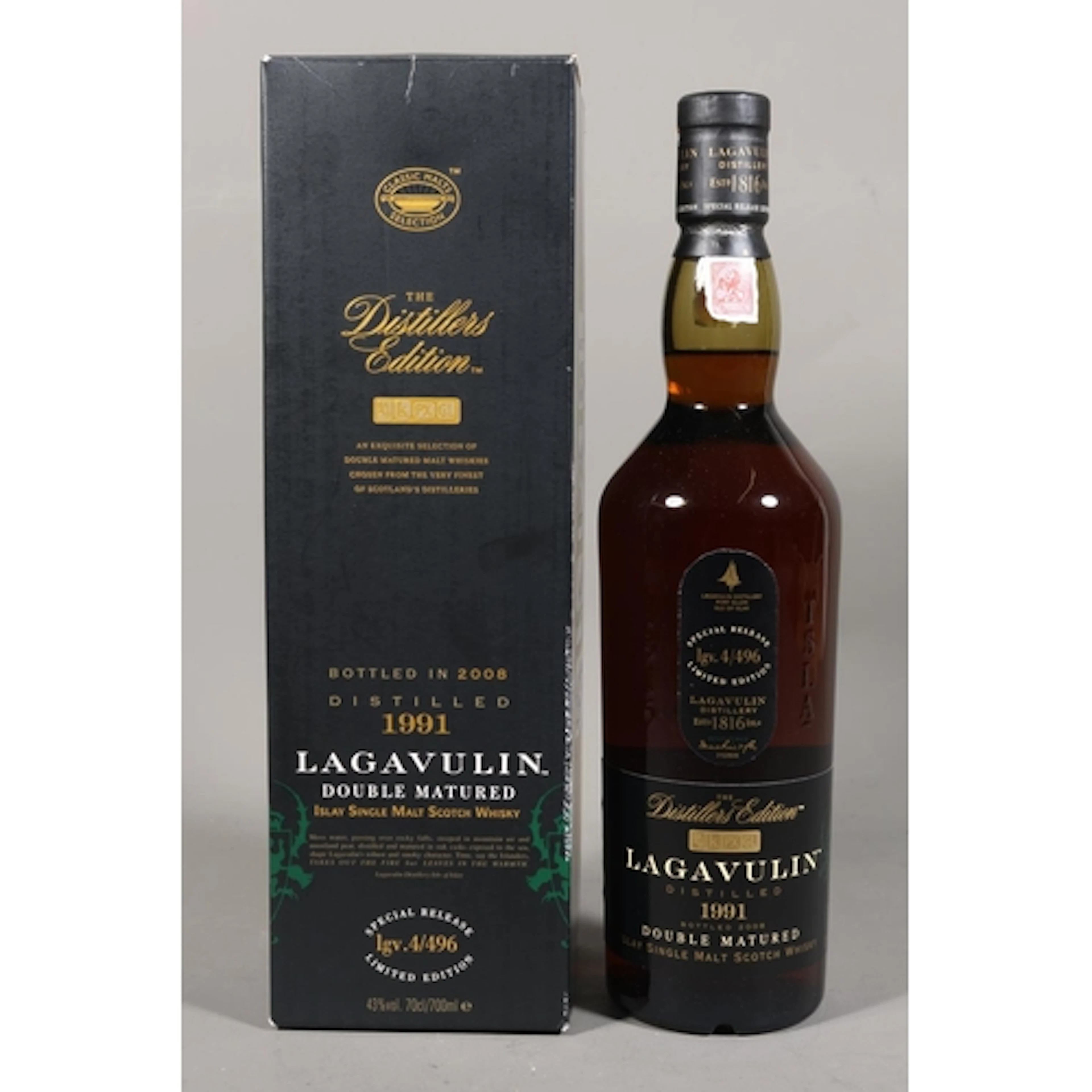 LAGAVULIN 1991 The Distillers Edition 16 or 17 year old Isla...