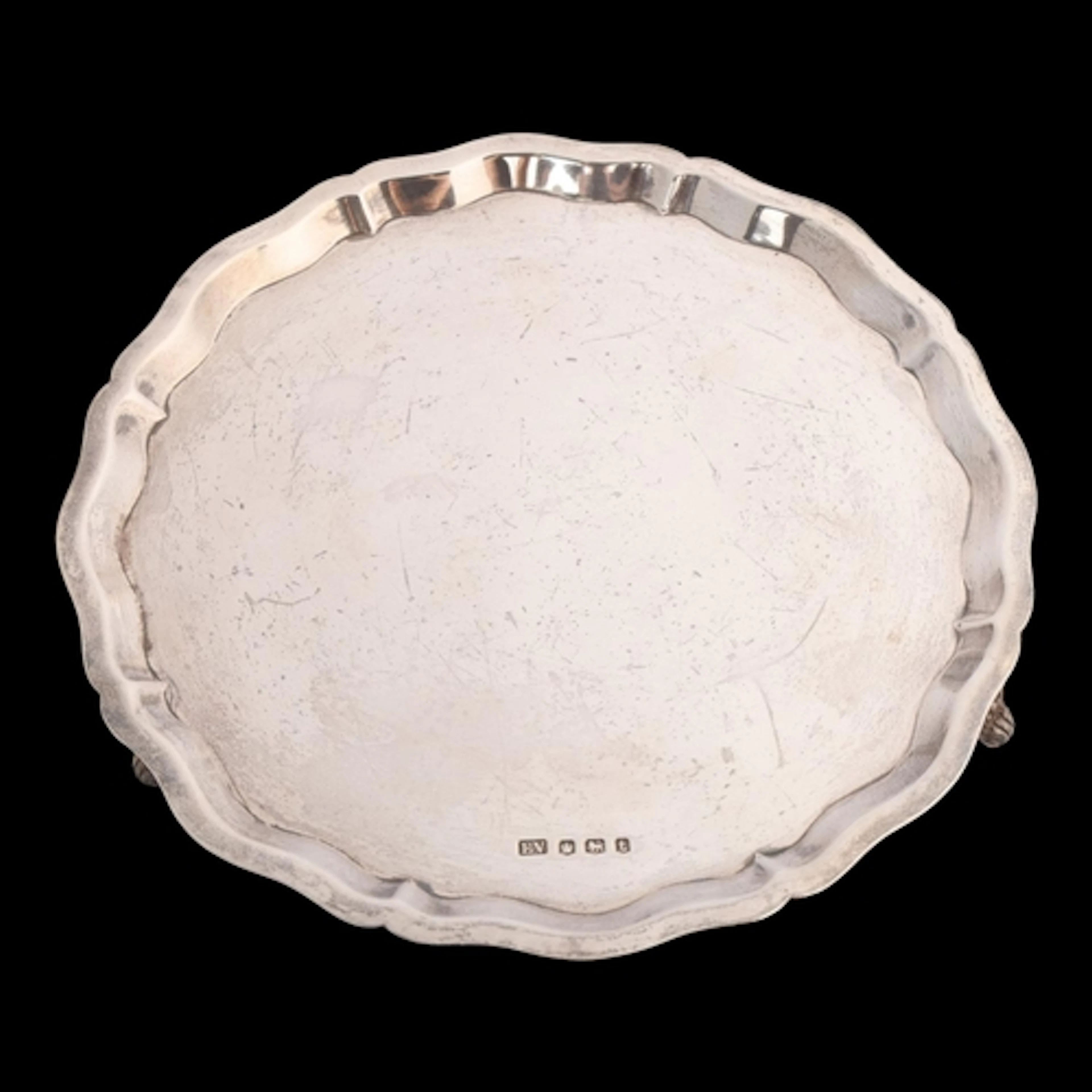 An Edward VIII silver salver, Viner's Ltd, Sheffield 1936, c...