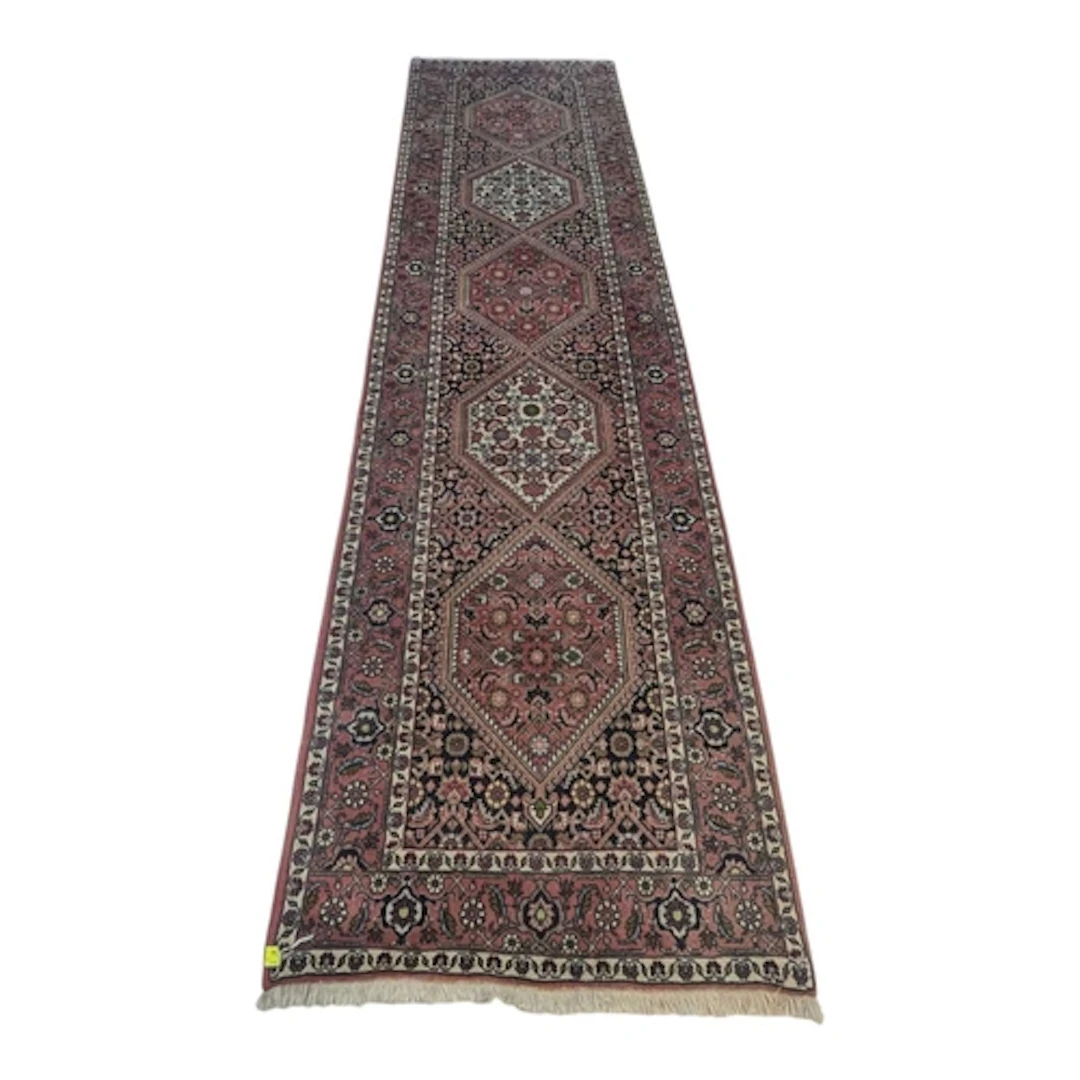 A vintage 20th century hand woven Persian Islamic Bidjar car...