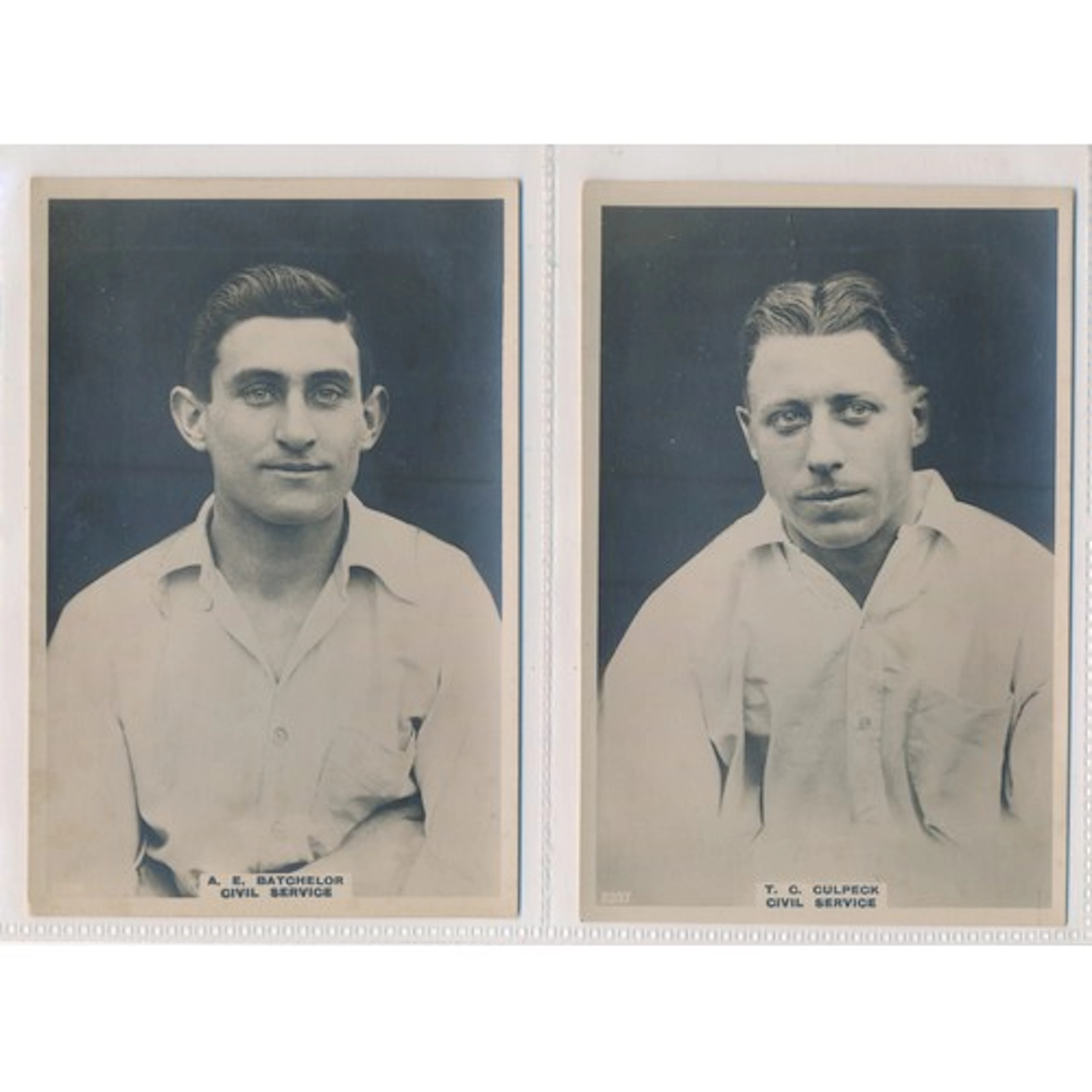 8 x Pinnace Football Cabinet Cards: numbers 529 G. Edmonds W...