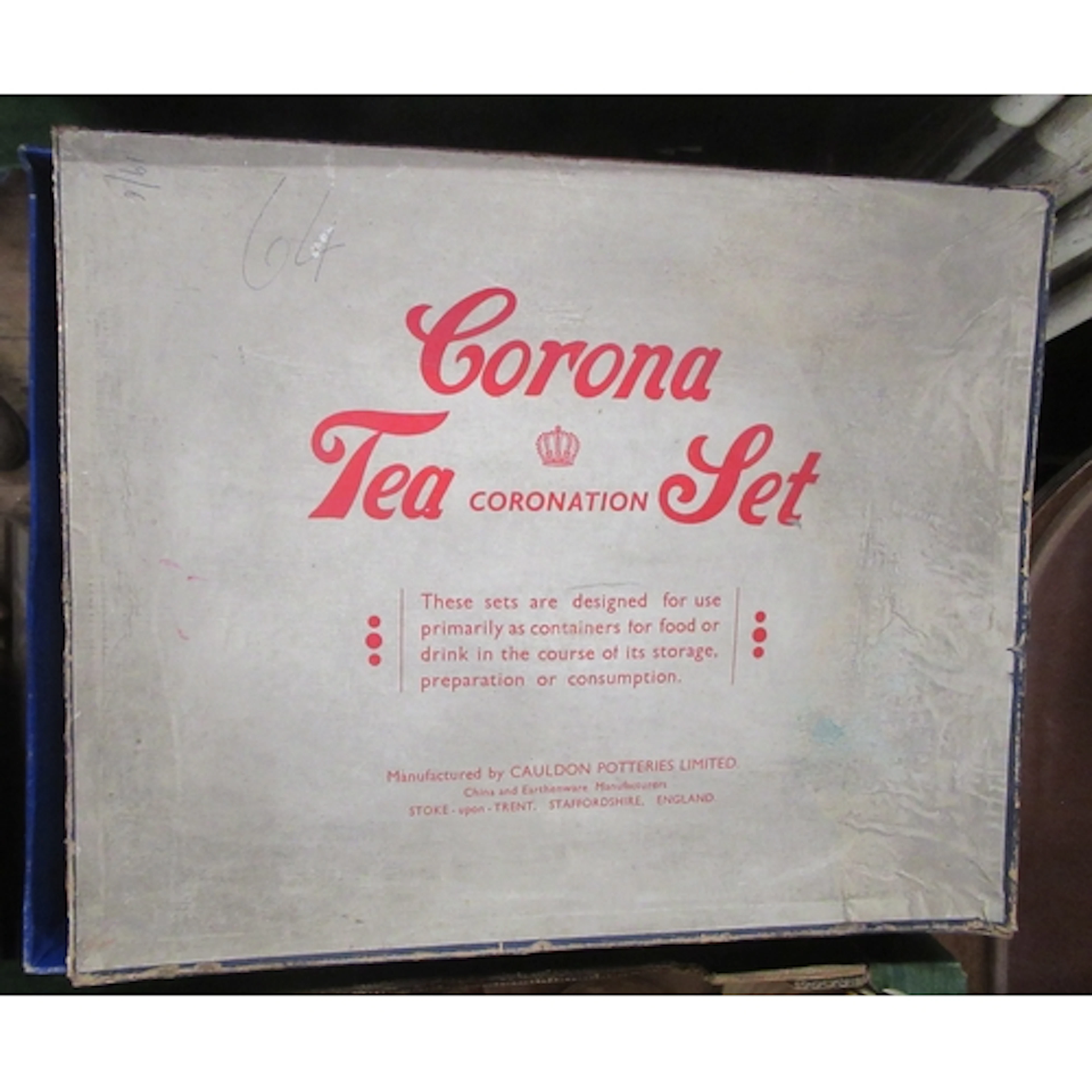 A boxed Corona Coronation Tea Set