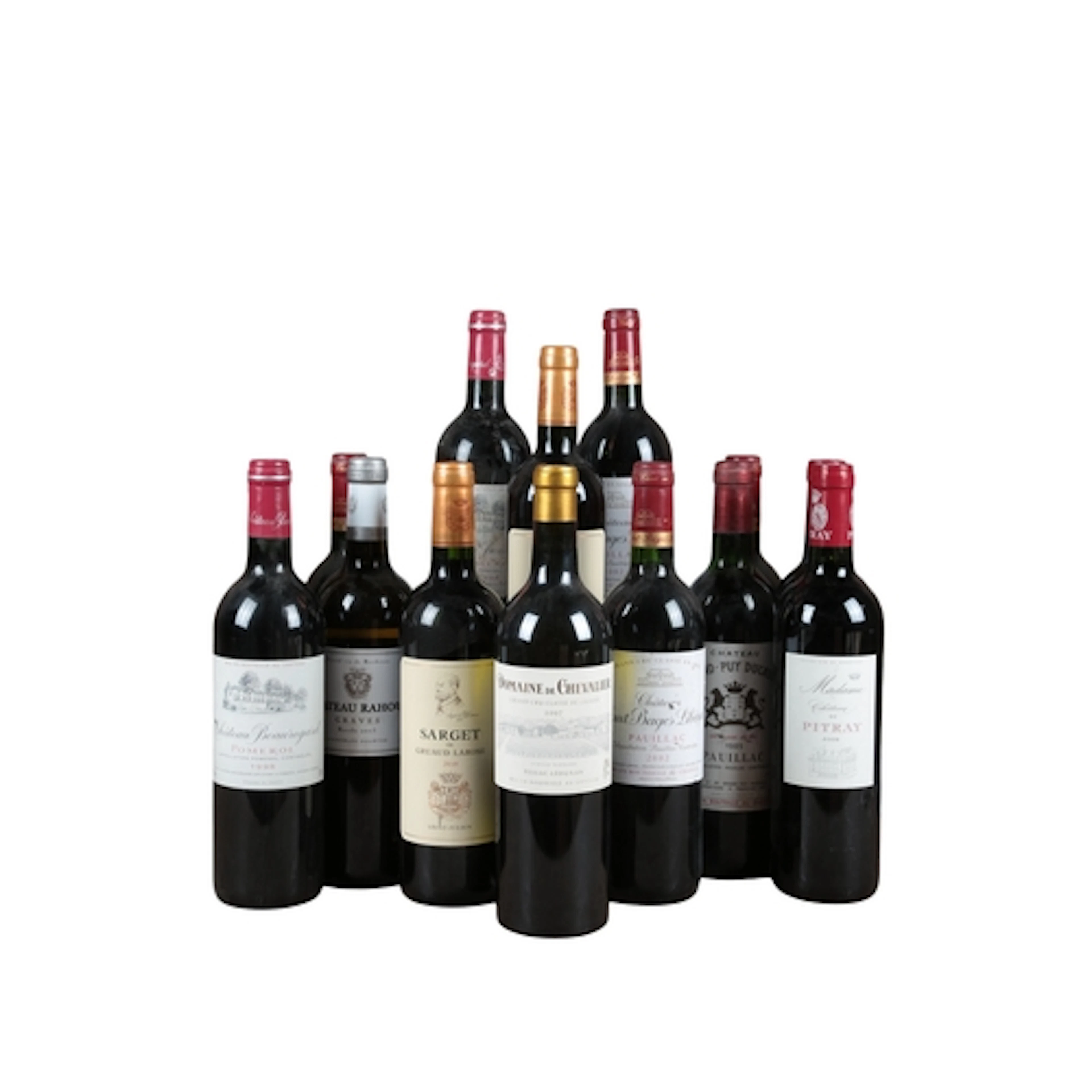 Bordeaux Mixed Case 1982 Chateau de Pitray, Cotes de Castill...