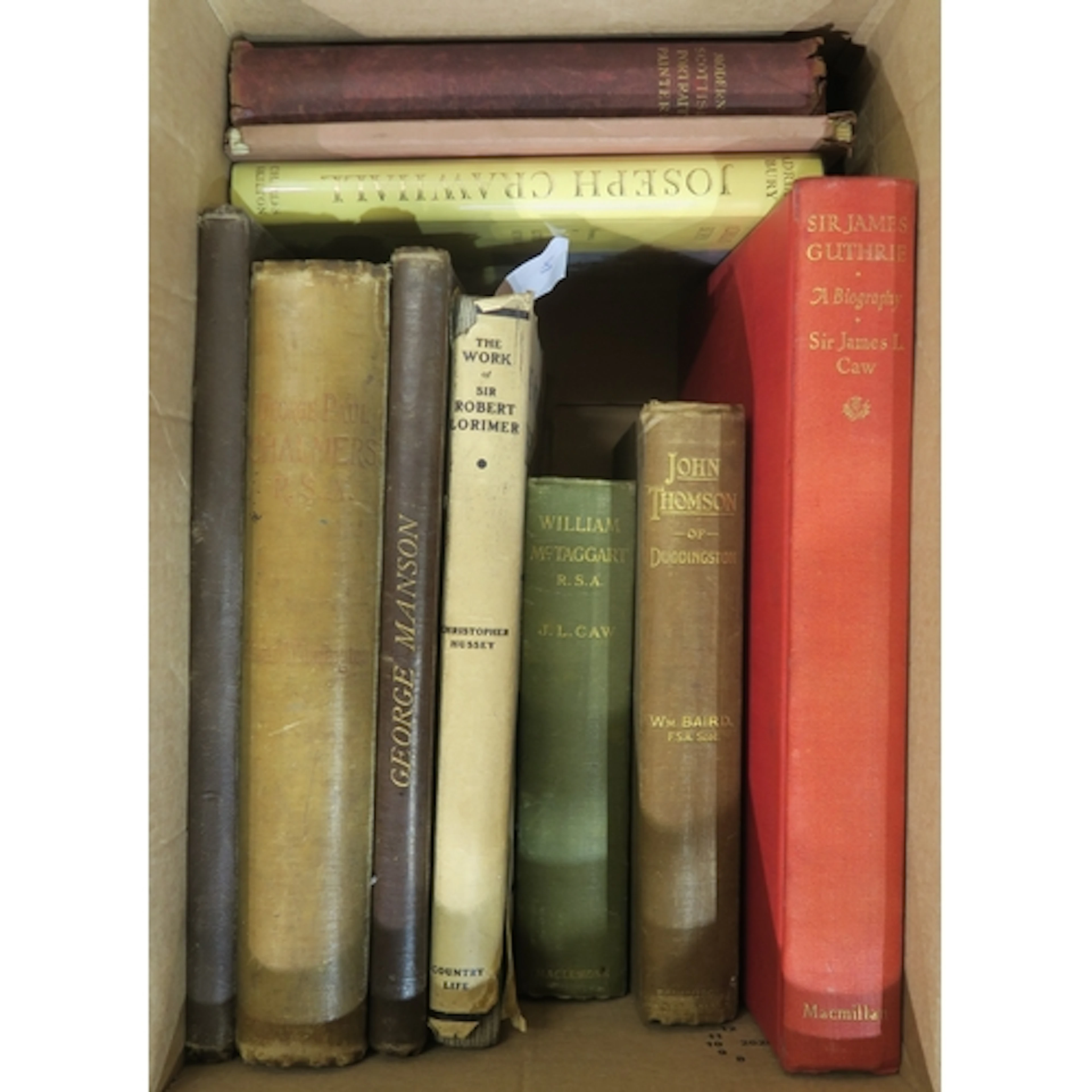 SCOTTISH ART & ARCHITECTURE Bury (Adrian) Joseph Crawhal...