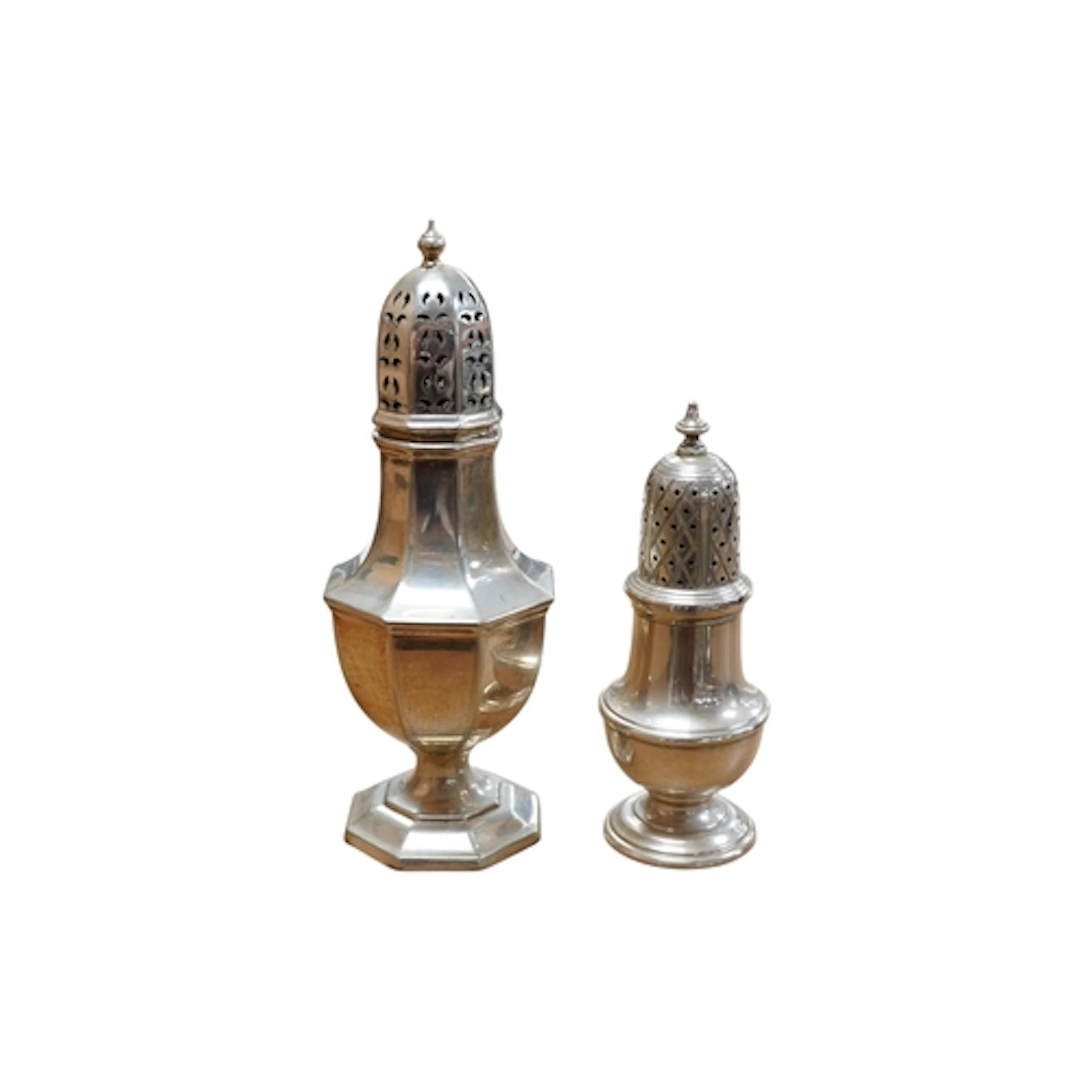 An Elizabeth II silver pepperette or caster, by Tessiers Ltd...