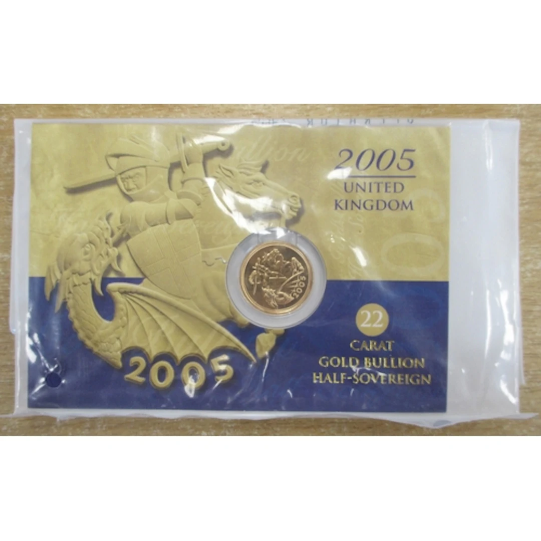 Investment Gold Lot - Documents Required. 2005 half sovereig...