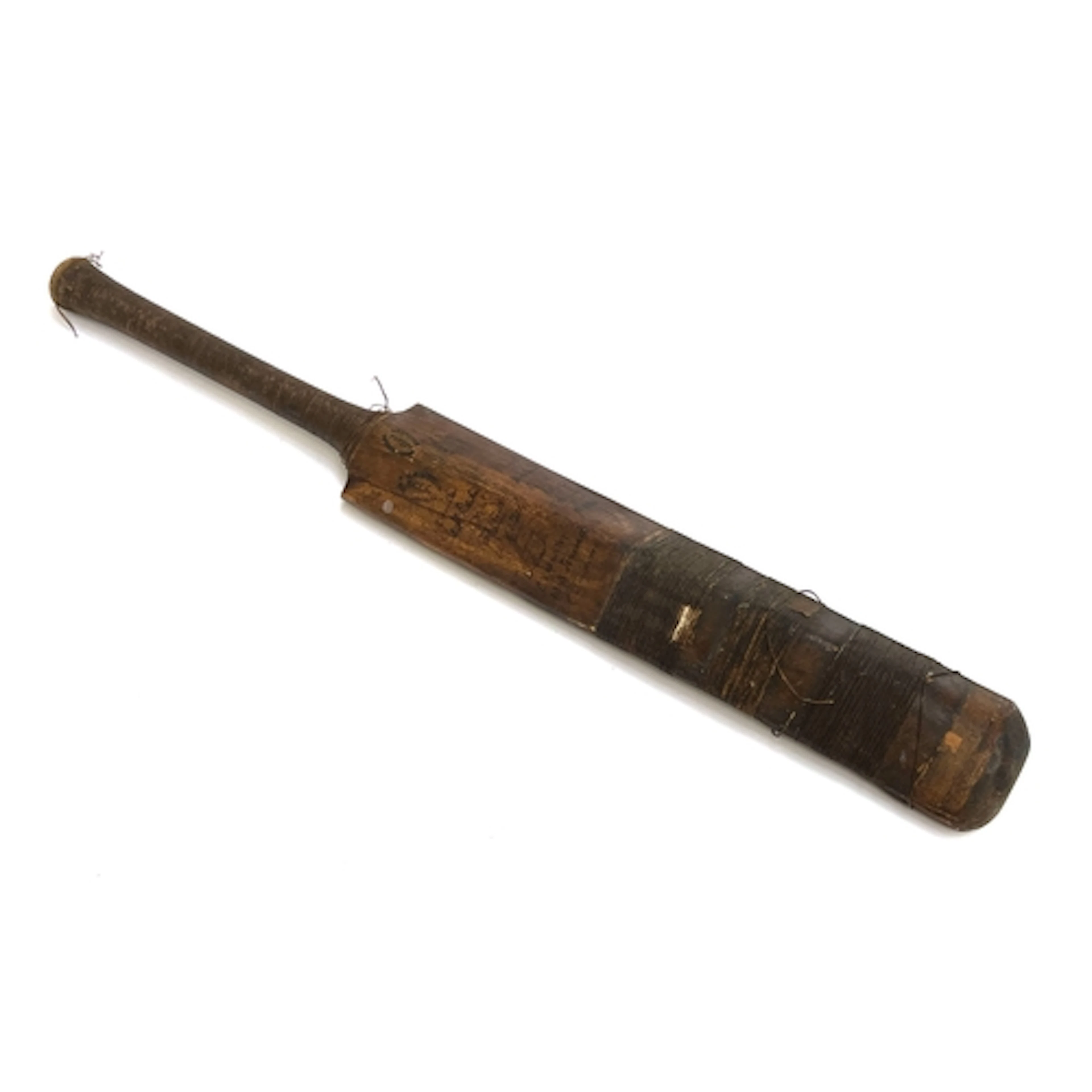 An antique no.6 cricket bat by Gradidge of Woolwich, c.1910-...