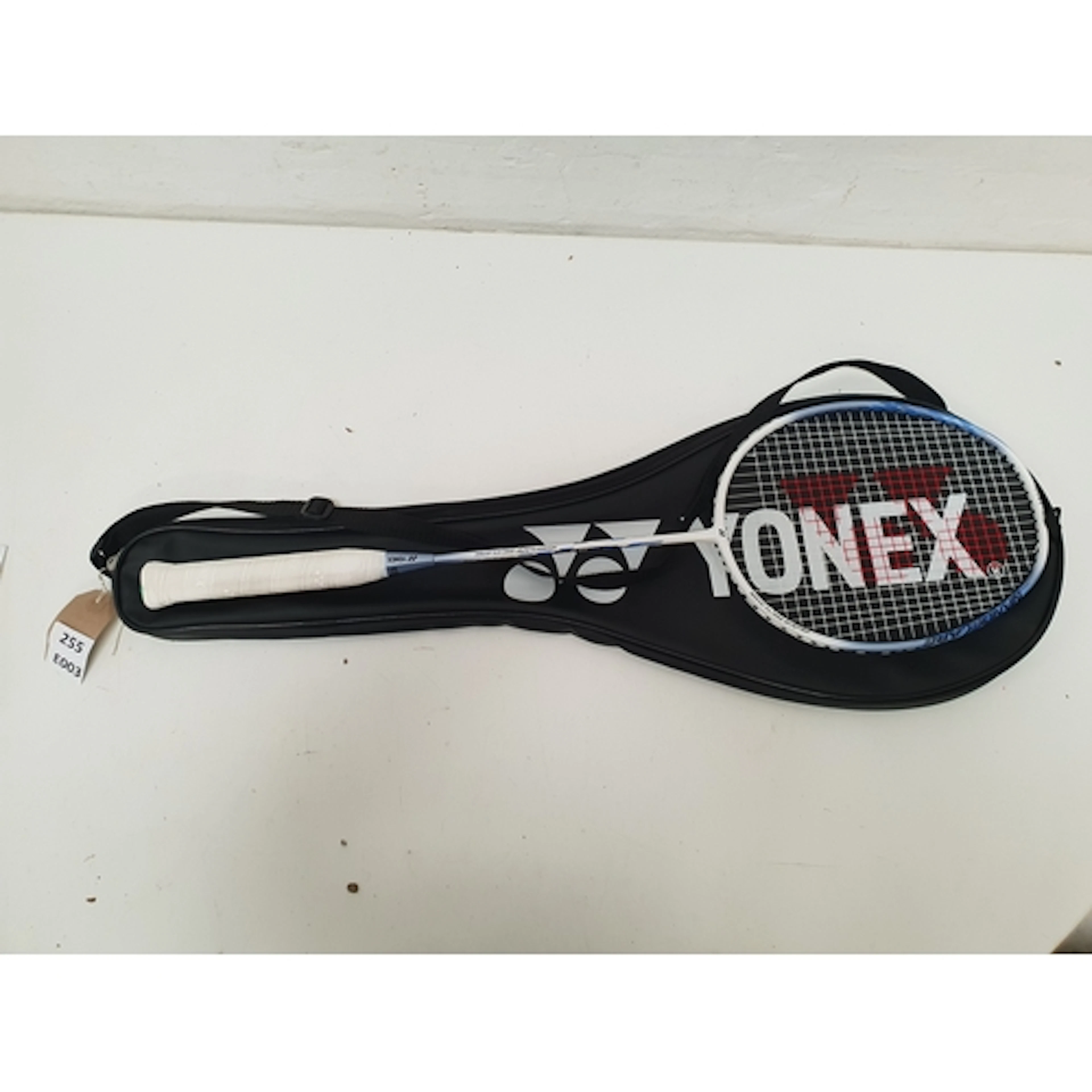 ONE YONEX CLEAR TENNIS RACKET WITH CASE