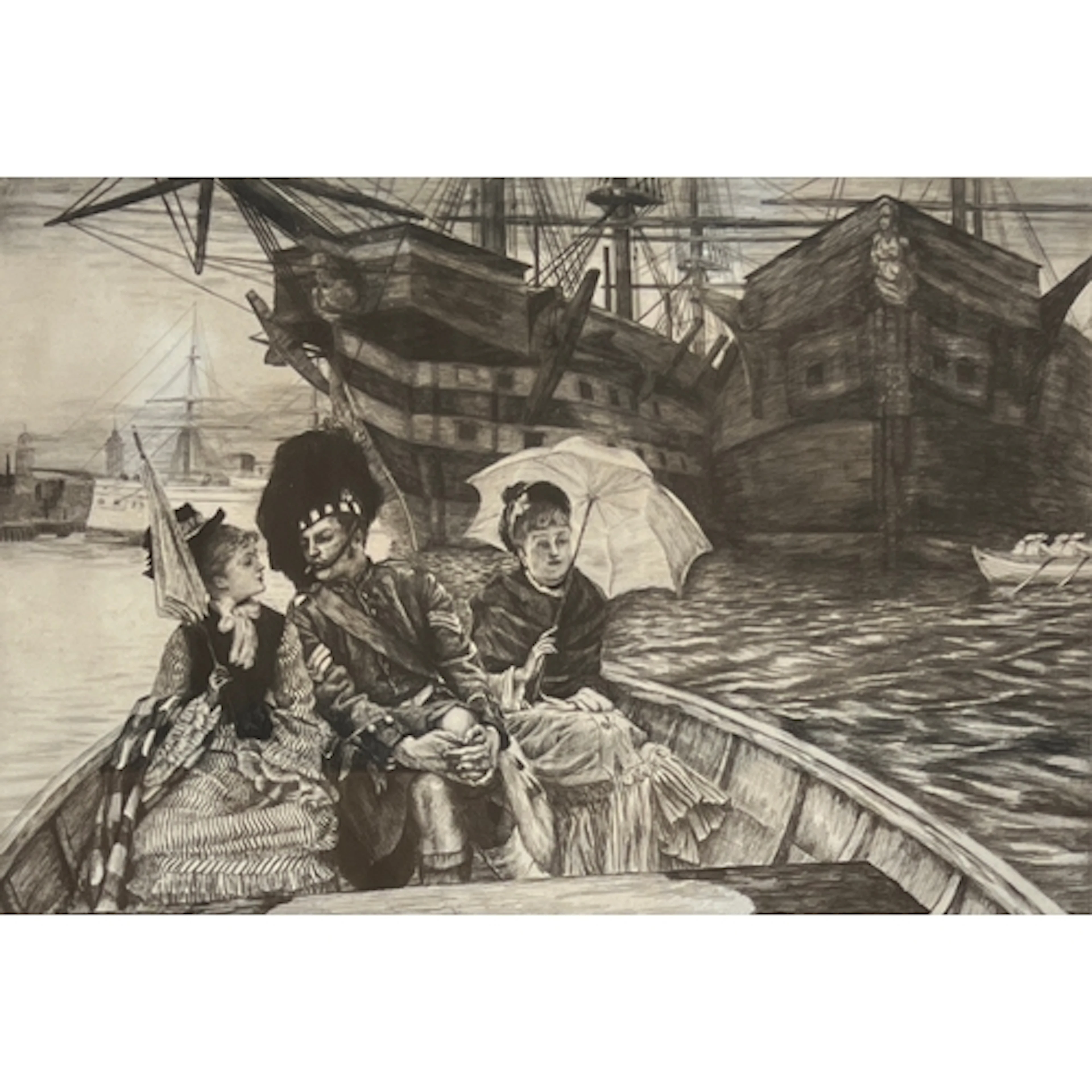James Jacques Joseph Tissot (French, 1836-1902), 'Entre les ...
