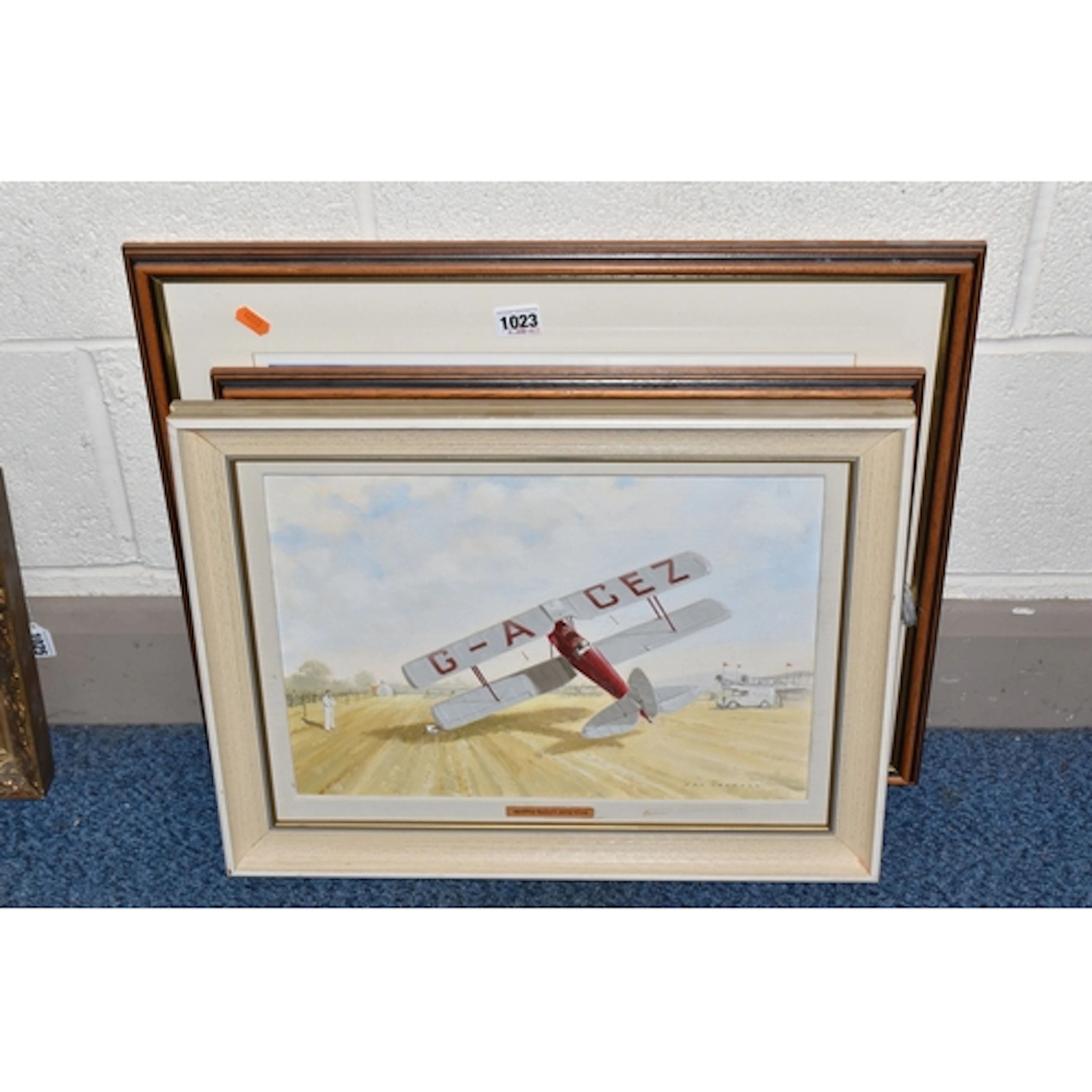 FIVE PAINTINGS AND PRINTS, COMPRISING RAY TOOTAL GAVA, an oi...