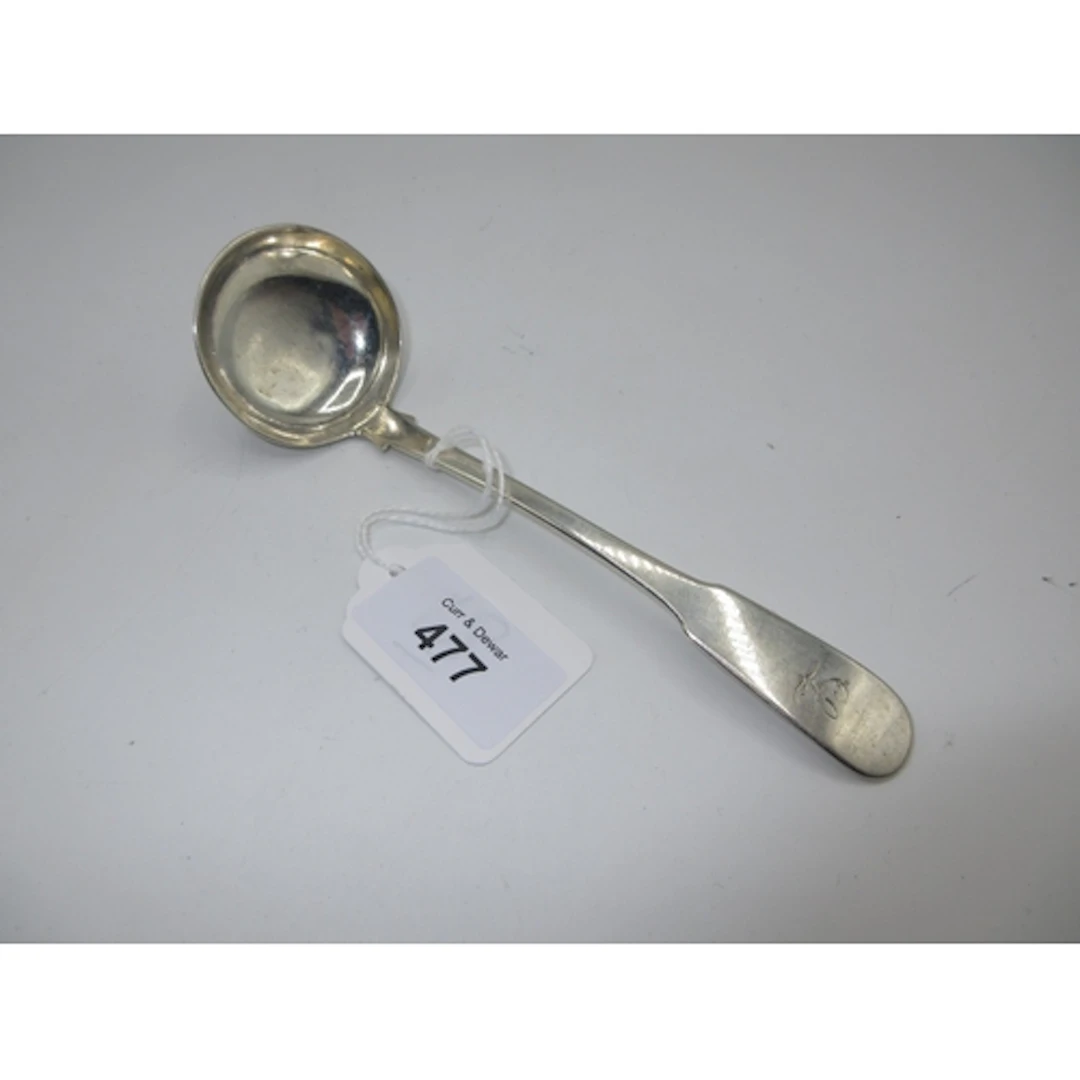 Scottish Provincial Silver Sauce Ladle by Alexander Cameron ...