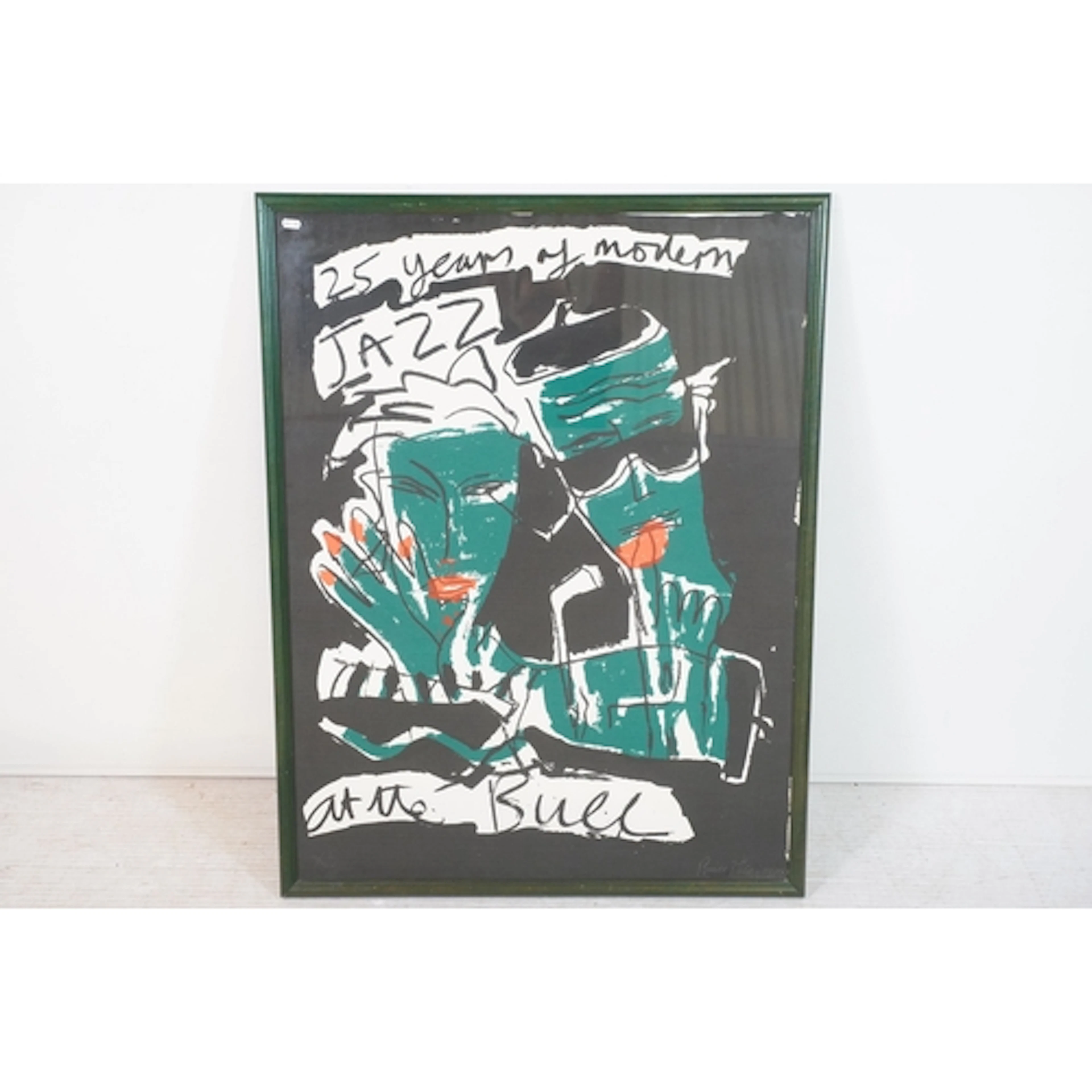 Bruce McLean (British, b. 1952) '25 Years of Modern Jazz' li...