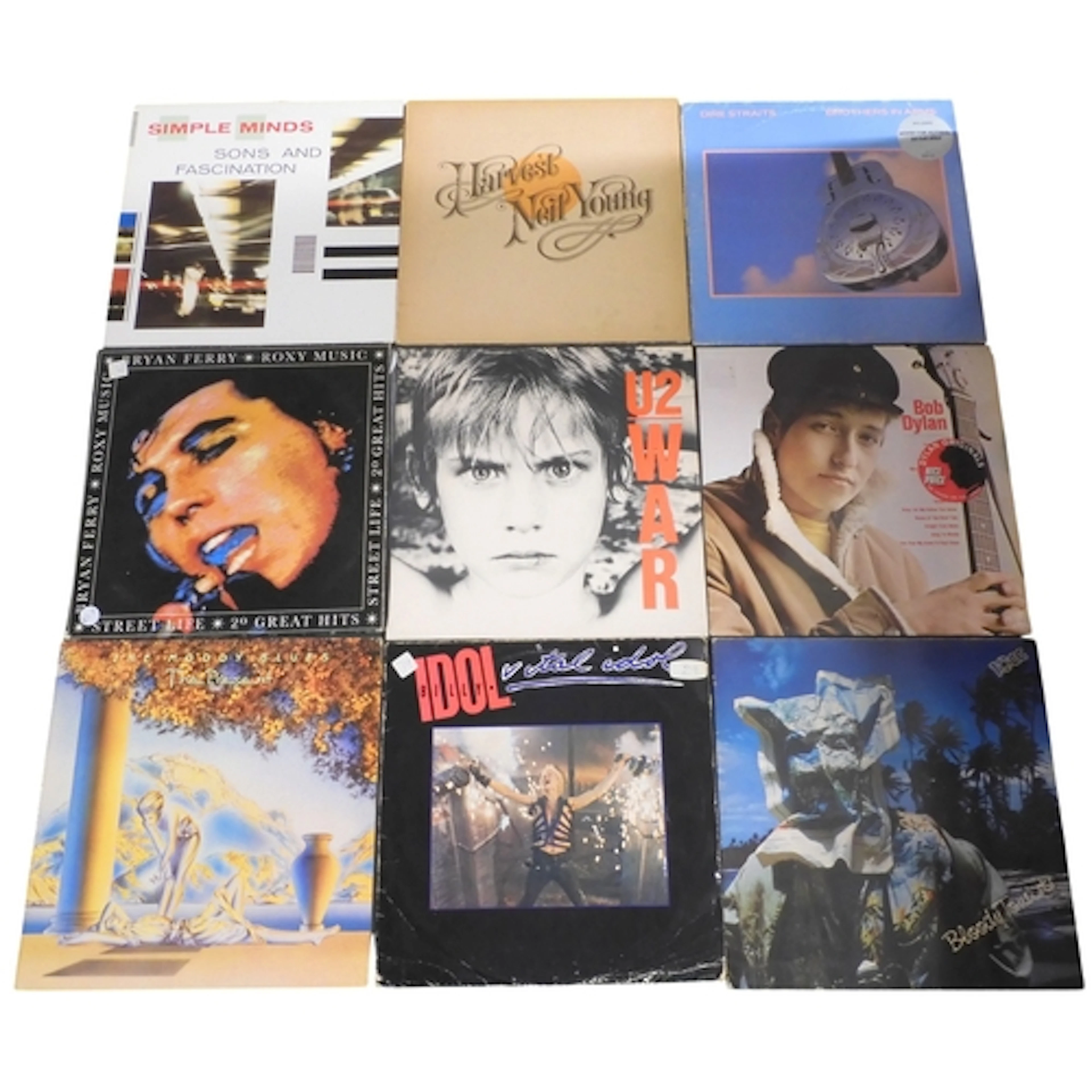 ROCK/POP/NEW WAVE/FOLK-ROCK/PYSCH - A large box of 12" Vinyl...