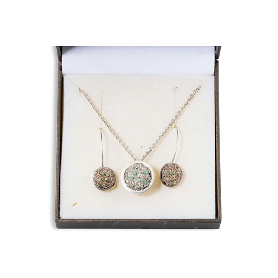A SUITE OF STERLING JEWELLERY, by IMB design, Kilkenny