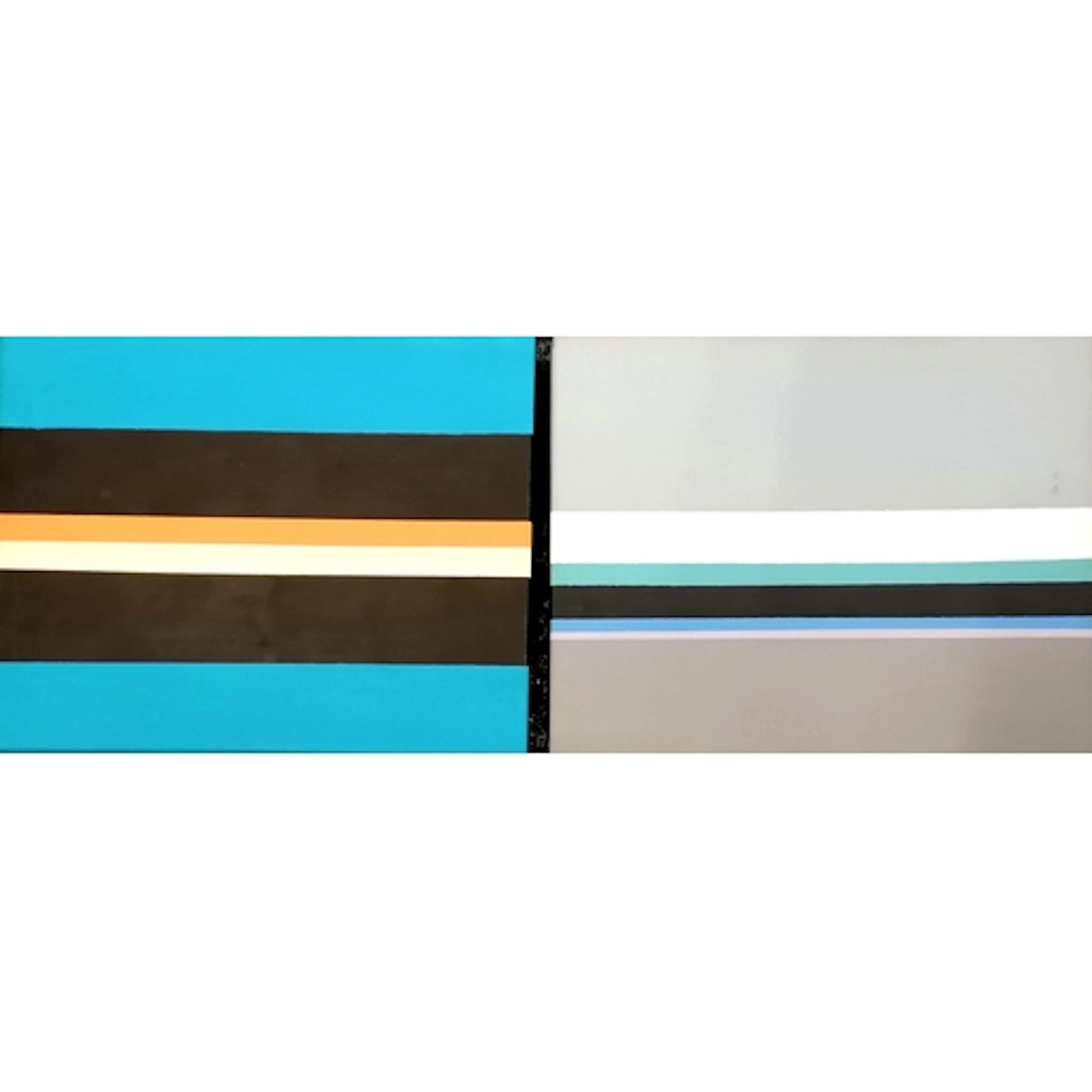 Tom Cullen Pair of Contemporary paintings on canvas - signed...