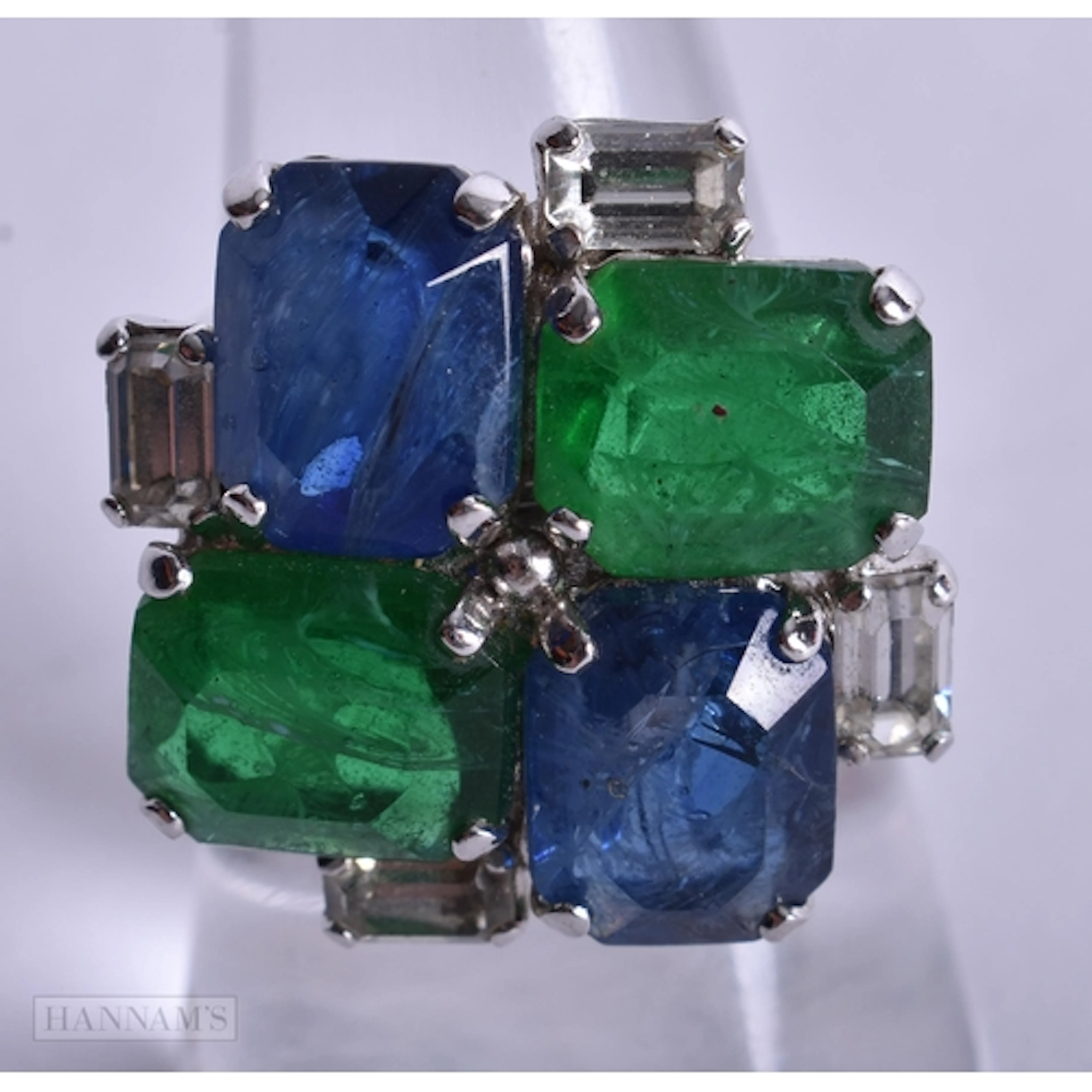 Christian Dior Silver Tone Ring (8g)