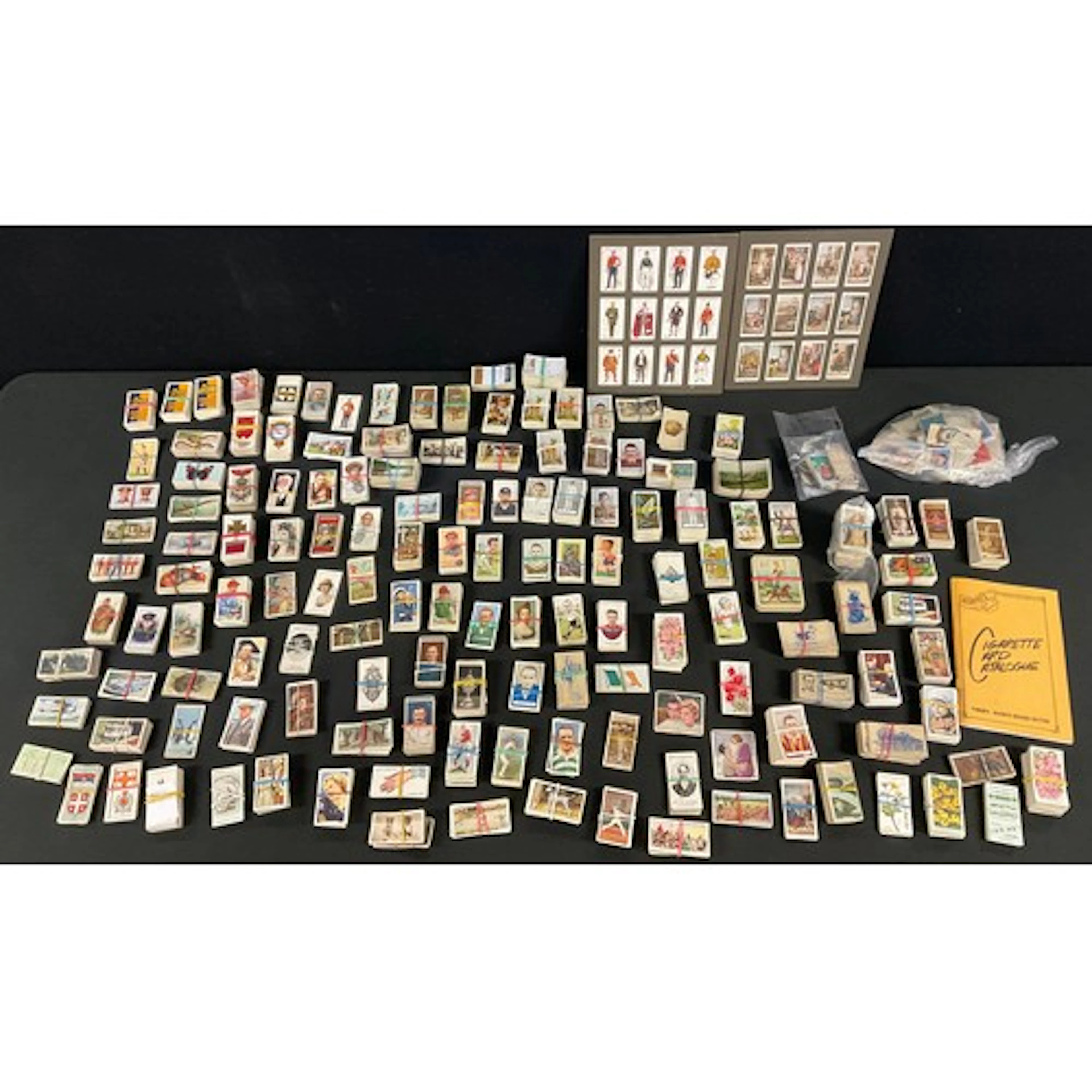 Cigarette & Trade cards - a large collection of complete and...