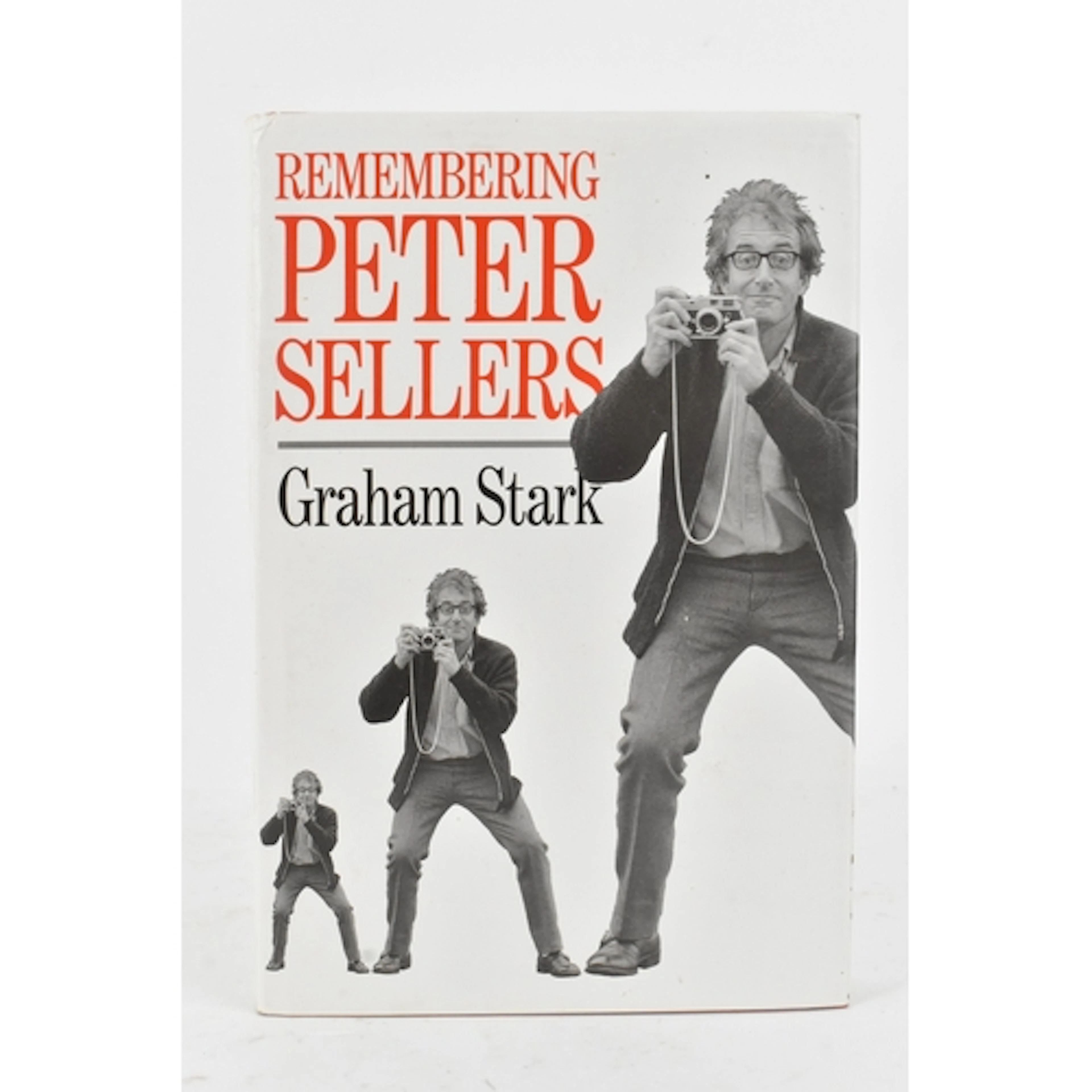 A hardback copy of Remembering Peter Sellers by Graham Stark...