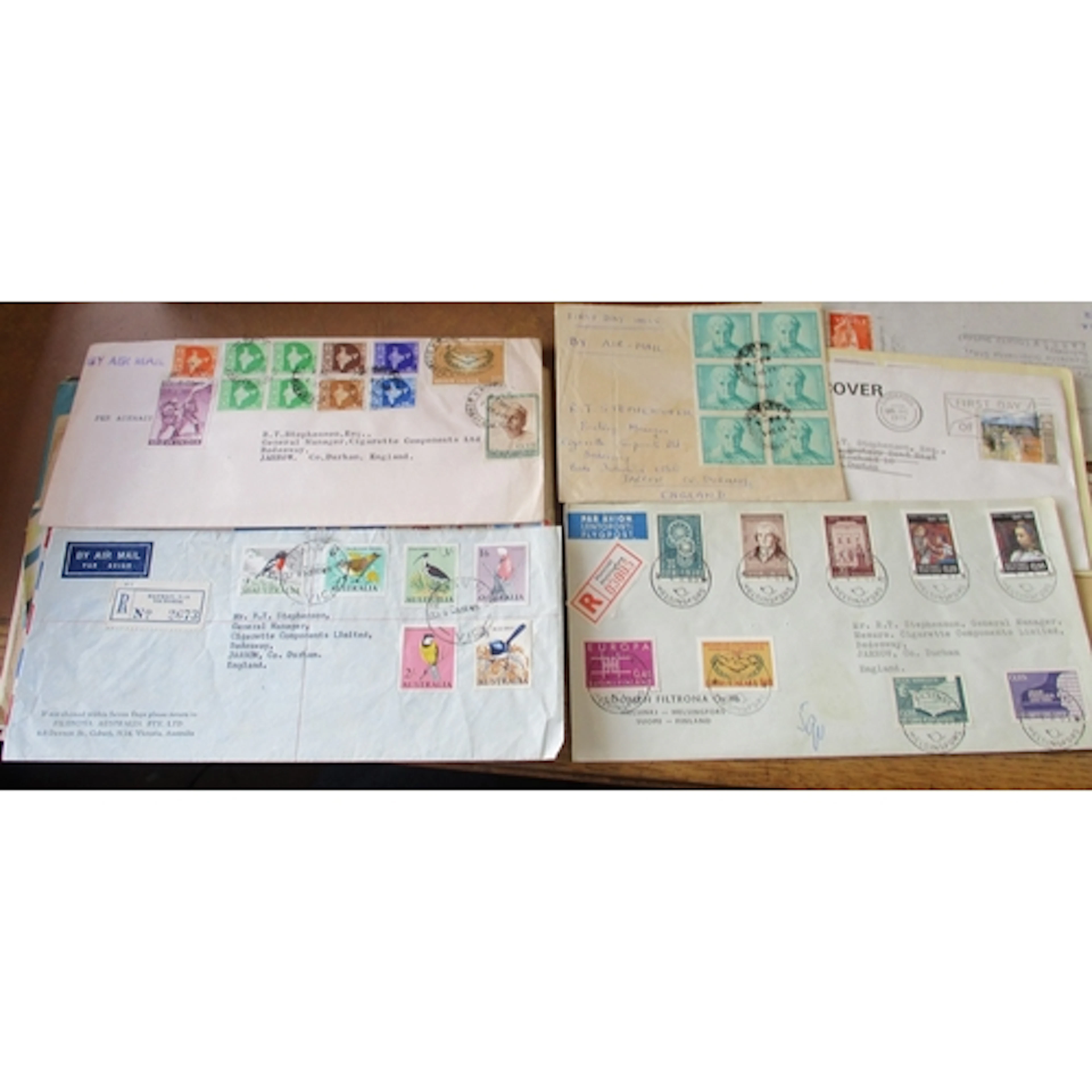 World misc early to modern M/U accum in approx 15 Barclay Cl...