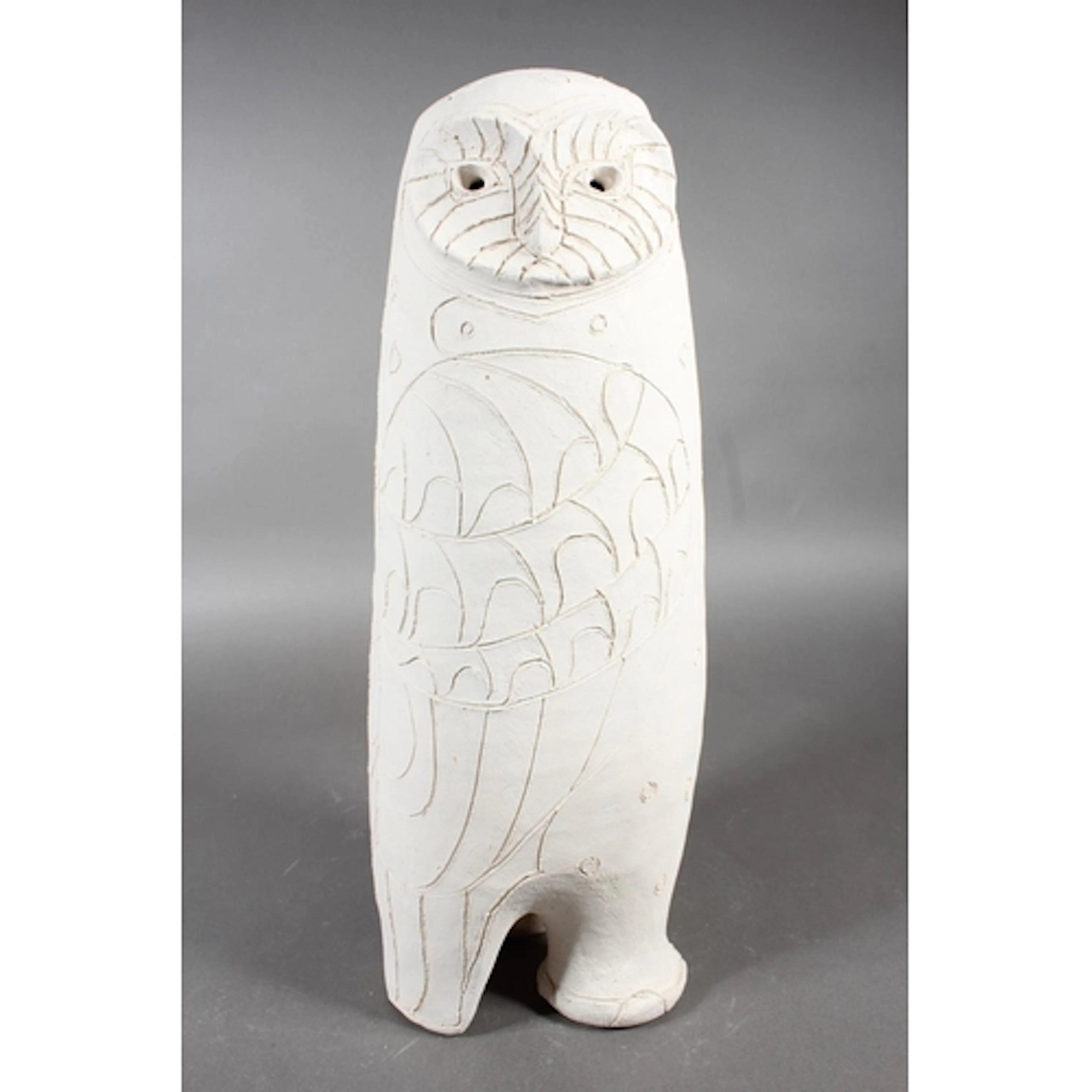 Rosemary D Wren (1922-2013) for Oxshott Pottery, a large ung...